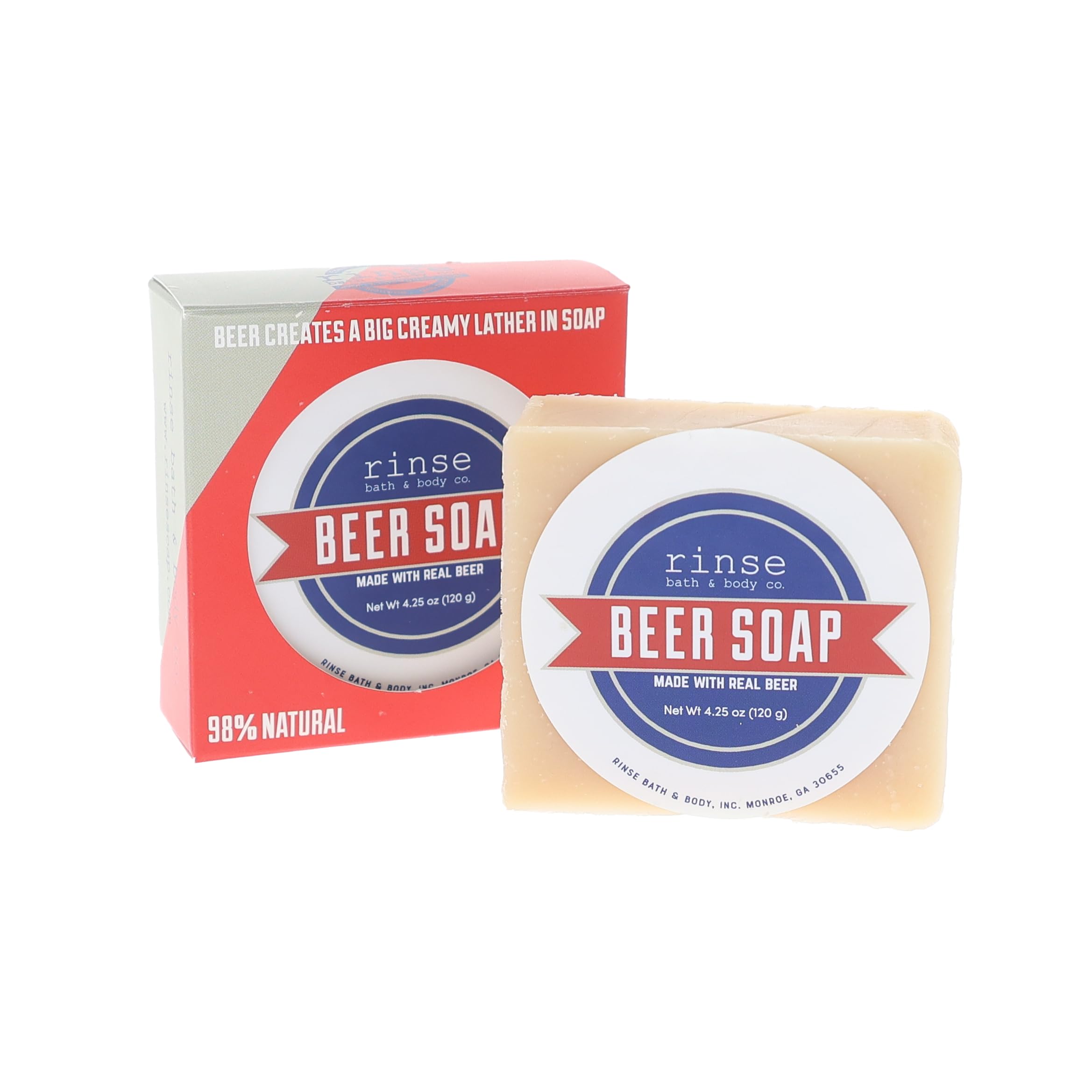 **Natural Handmade Beer Soap for Men & Women - Gift Boxed - Perfect for Gifts, Skincare & Aromatherapy**