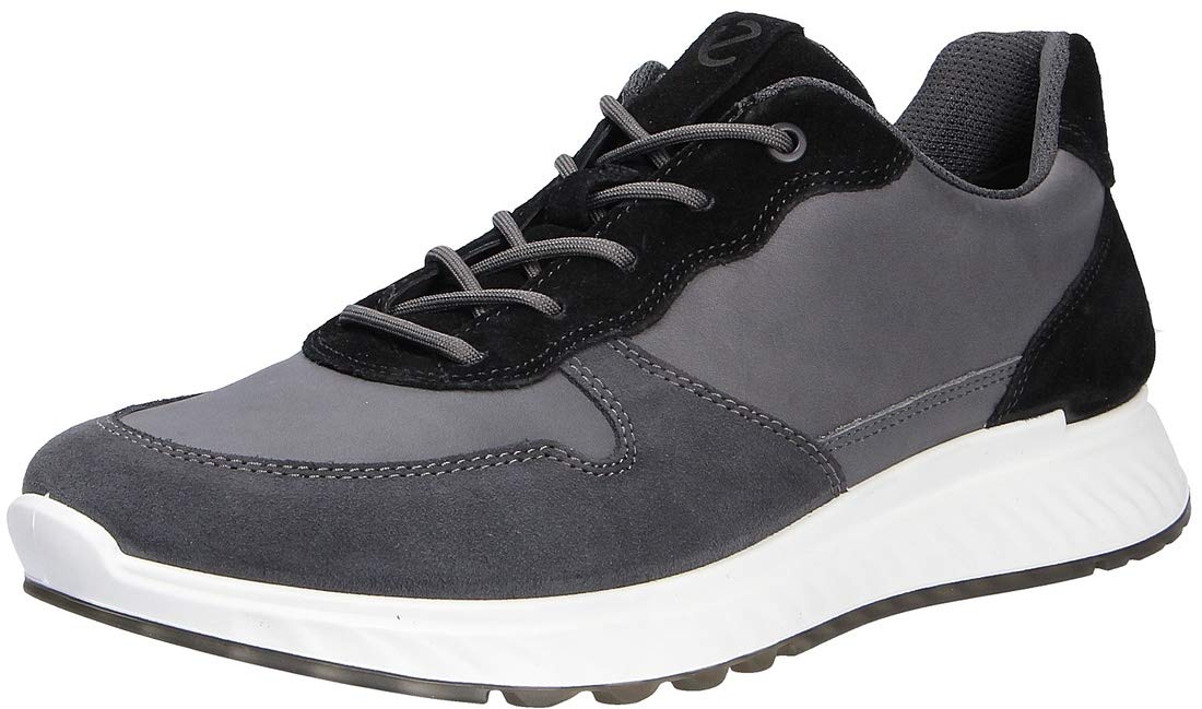 ECCO Men's Comfortable Low-Top Sneakers - Lightweight Walking Shoes for Casual Wear, Travel & Everyday Use
