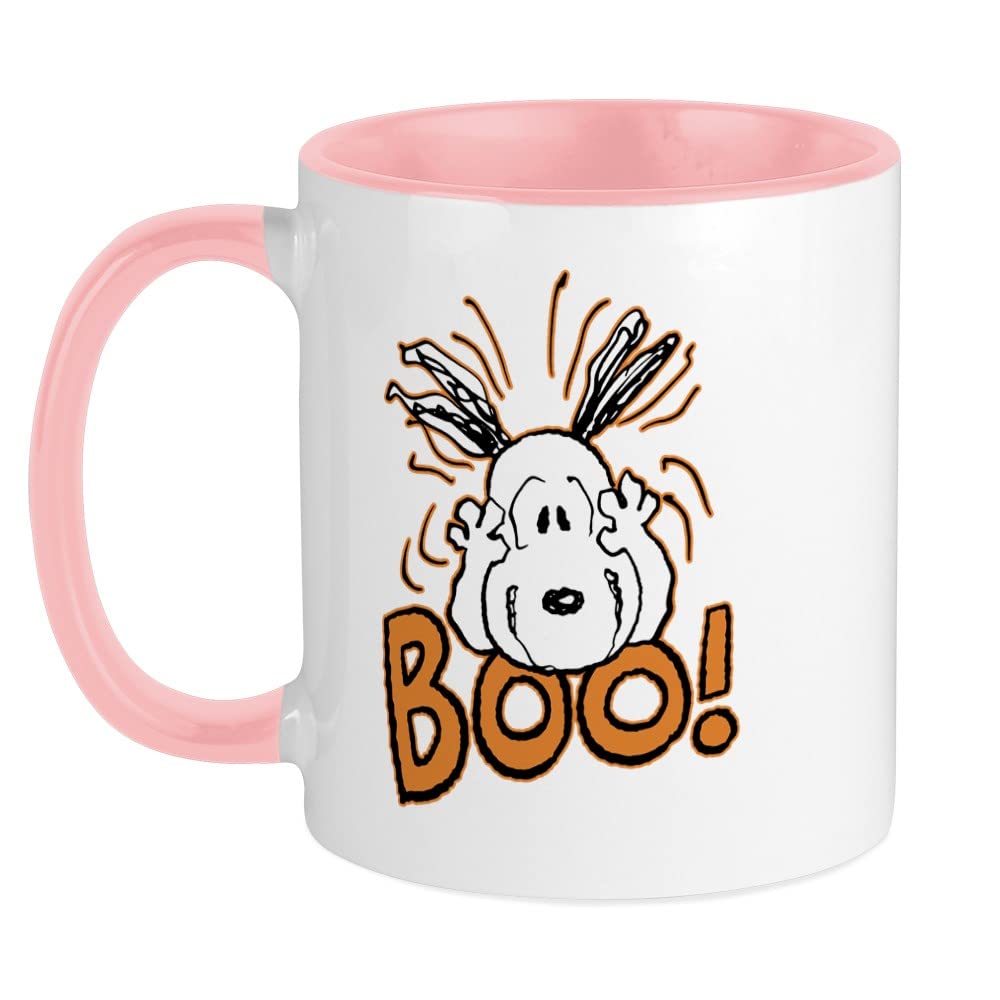 Peanuts Halloween Ceramic Coffee Mug 11 oz - Snoopy & Charlie Brown Themed Tea Cup for Coffee, Hot Chocolate, or Cider - Perfect for Halloween Parties, Office Use & Gift Giving