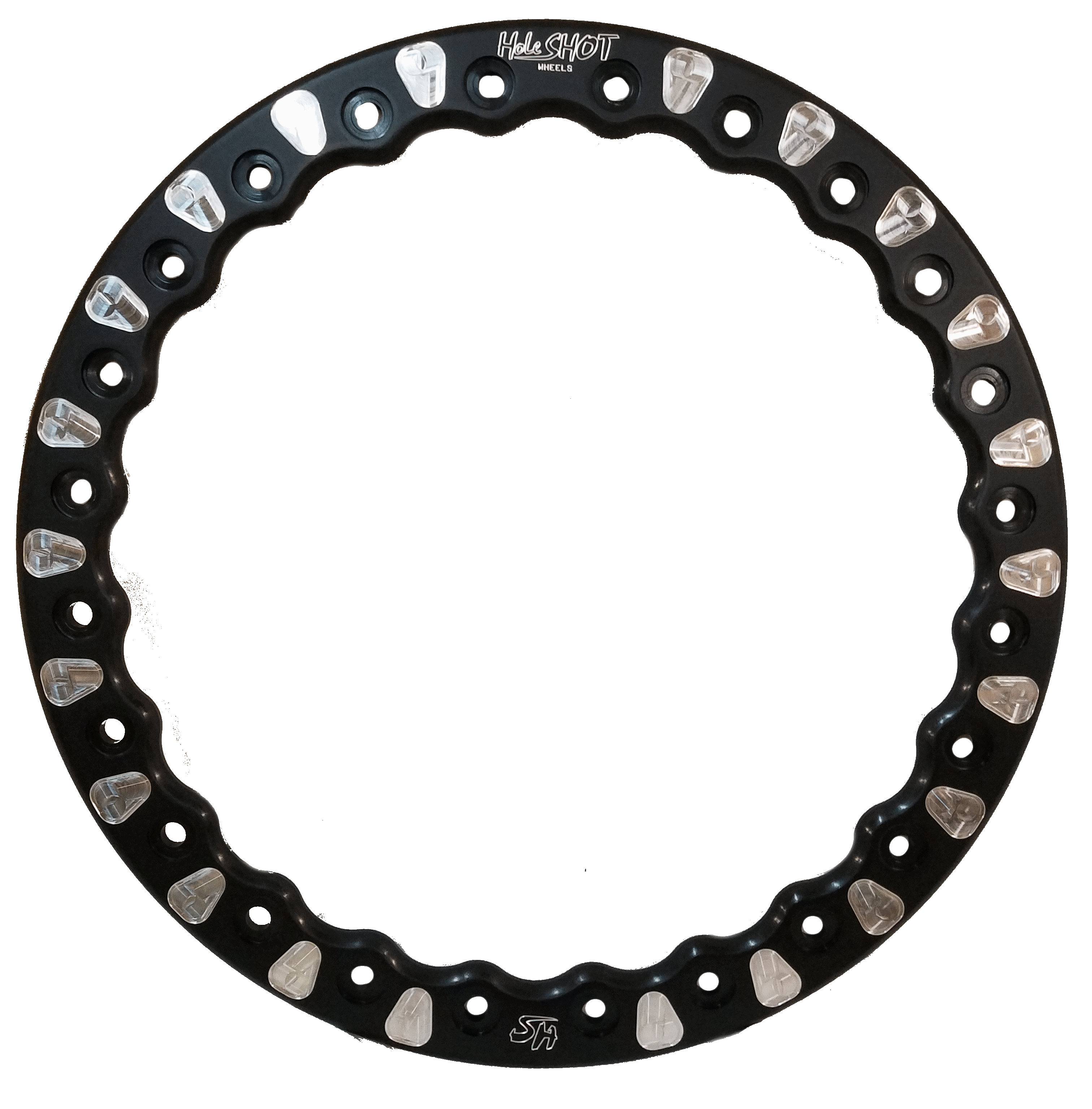 16 HS 4 Beadlock Outer Ring Only - Polished or Anodized Finish for Off-Road Wheels | Durable Alloy Rim Accessory for Jeep, Truck & ATV Customization