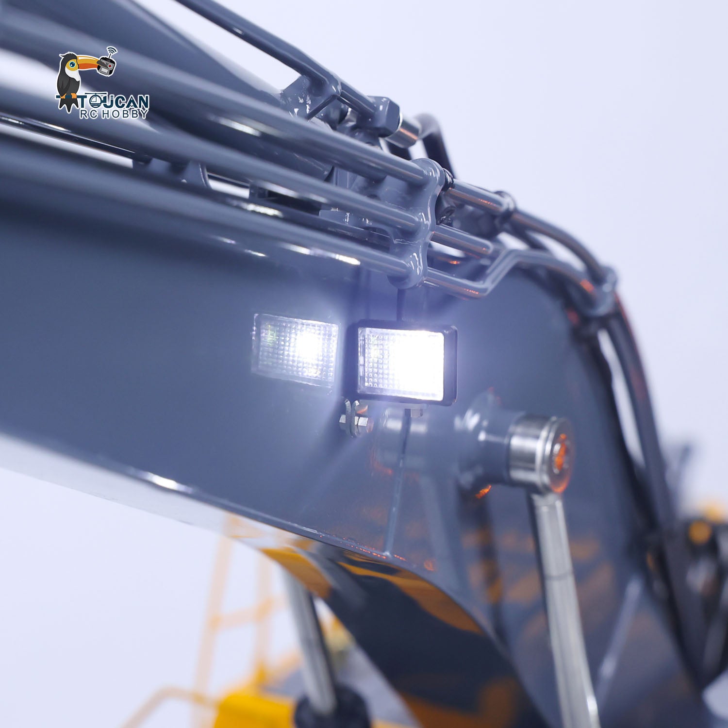 1/14 Scale LESU RC Metal Hydraulic Wheeled Excavator Model - ET30H with Pump Cabin, Sticker Display, Grapple, Ripper Bucket & Scraper Compactor - Perfect for Construction Toy Collection, RC Hobbyists and Model Display Scenes
