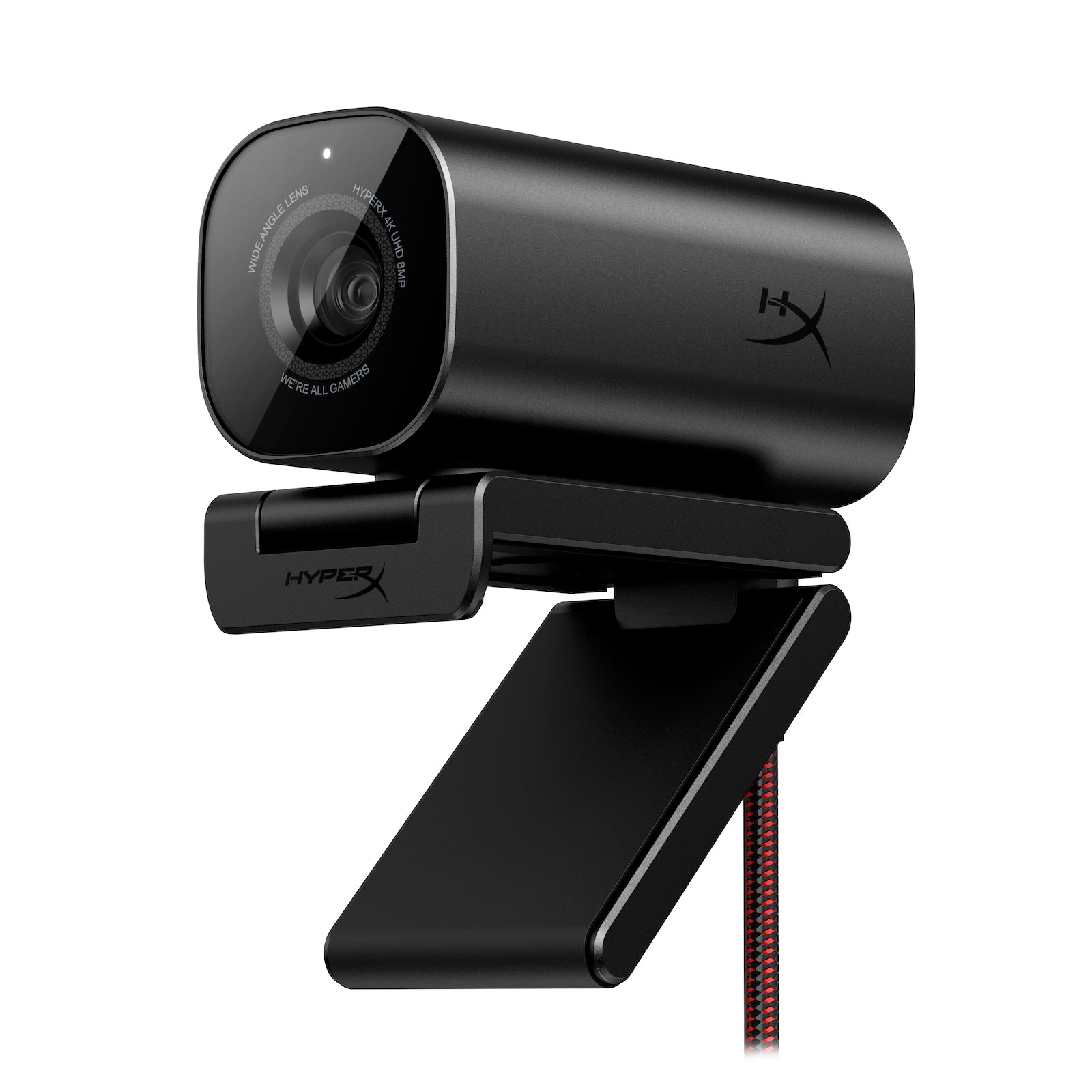 HyperX Vision S 1080p HD Webcam with Built-in Microphone & Auto Light Correction - Perfect for Streaming, Video Calls & Online Meetings