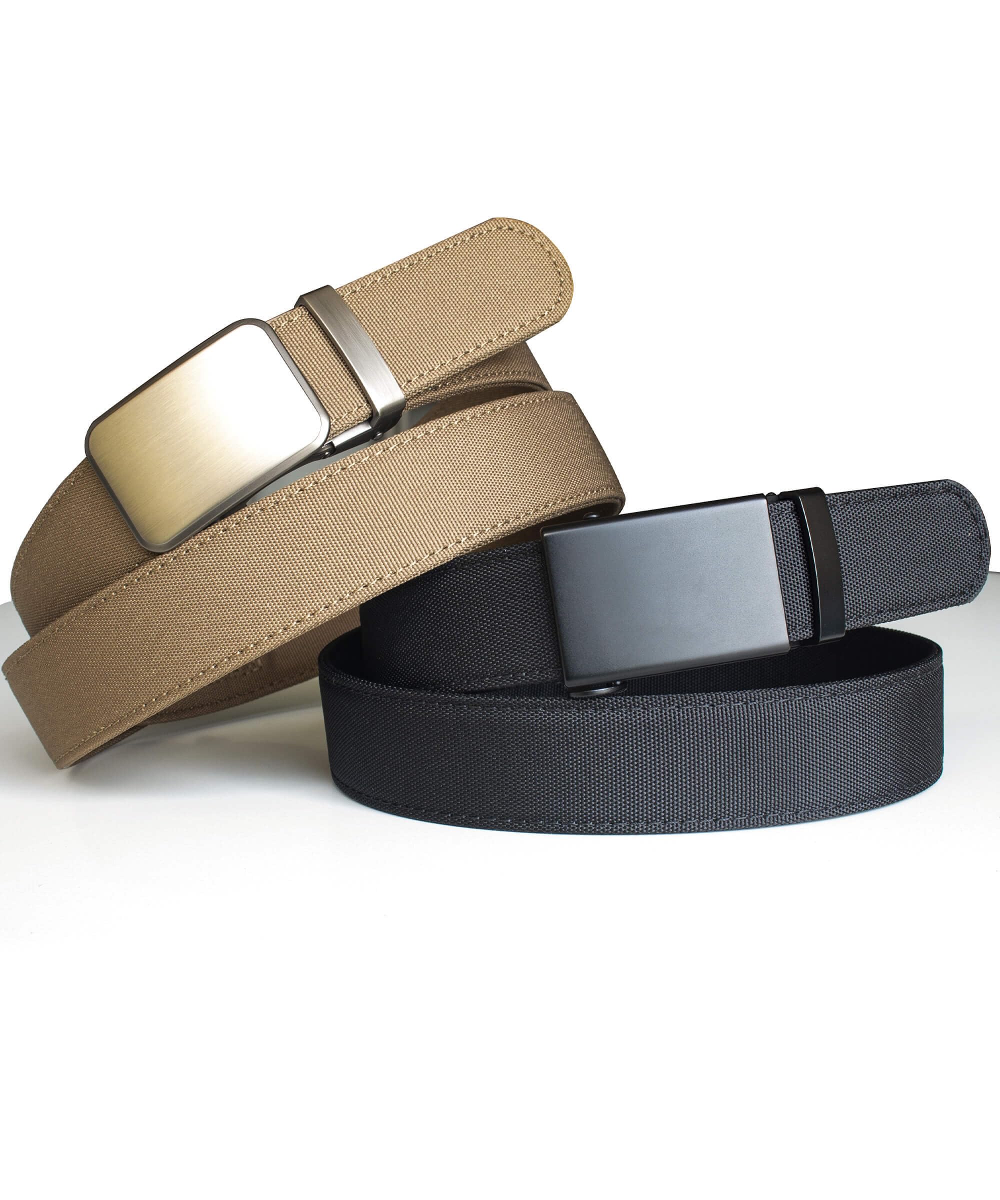IBYADO Tactical Gun Belt for Men - Heavy Duty Nylon EDC Belt with Ratchet Buckle for Concealed Carry | Perfect for Outdoor, Hiking, Hunting & Everyday Use