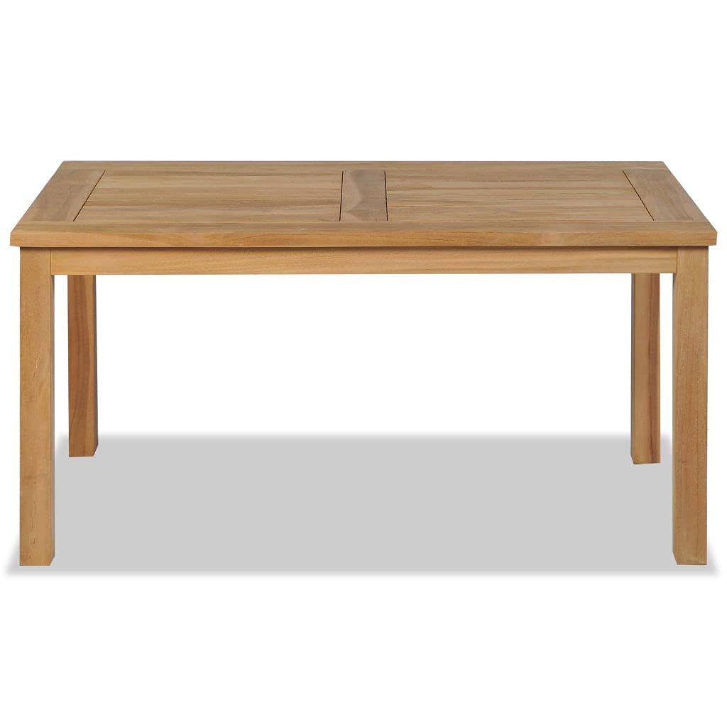 Premium Rectangular Teak Coffee Table - 35.4