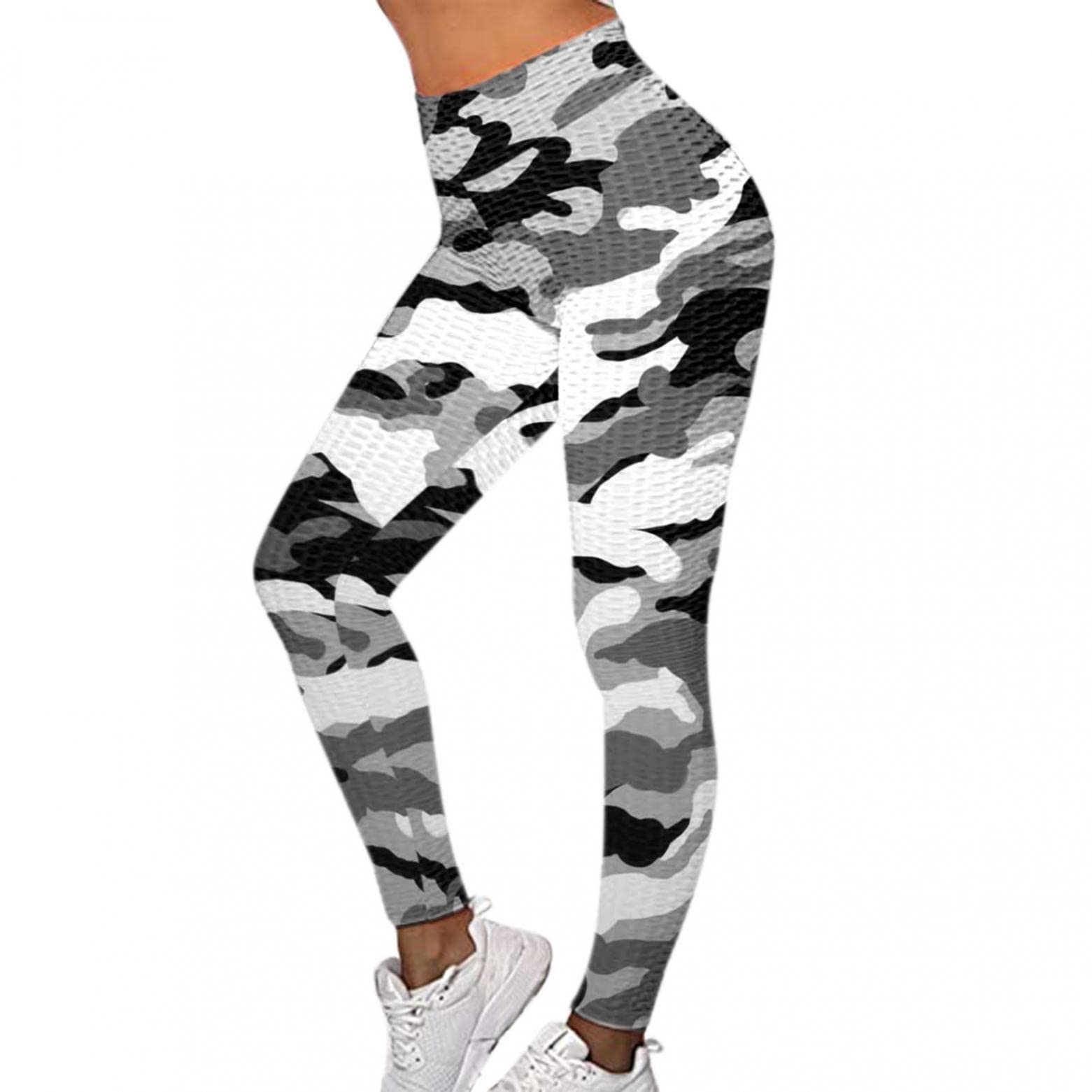 Masbird Women's Printed Leggings - Trendy Bubble Graphic Workout & Casual Pants | Yoga, Gym, Running & Everyday Wear