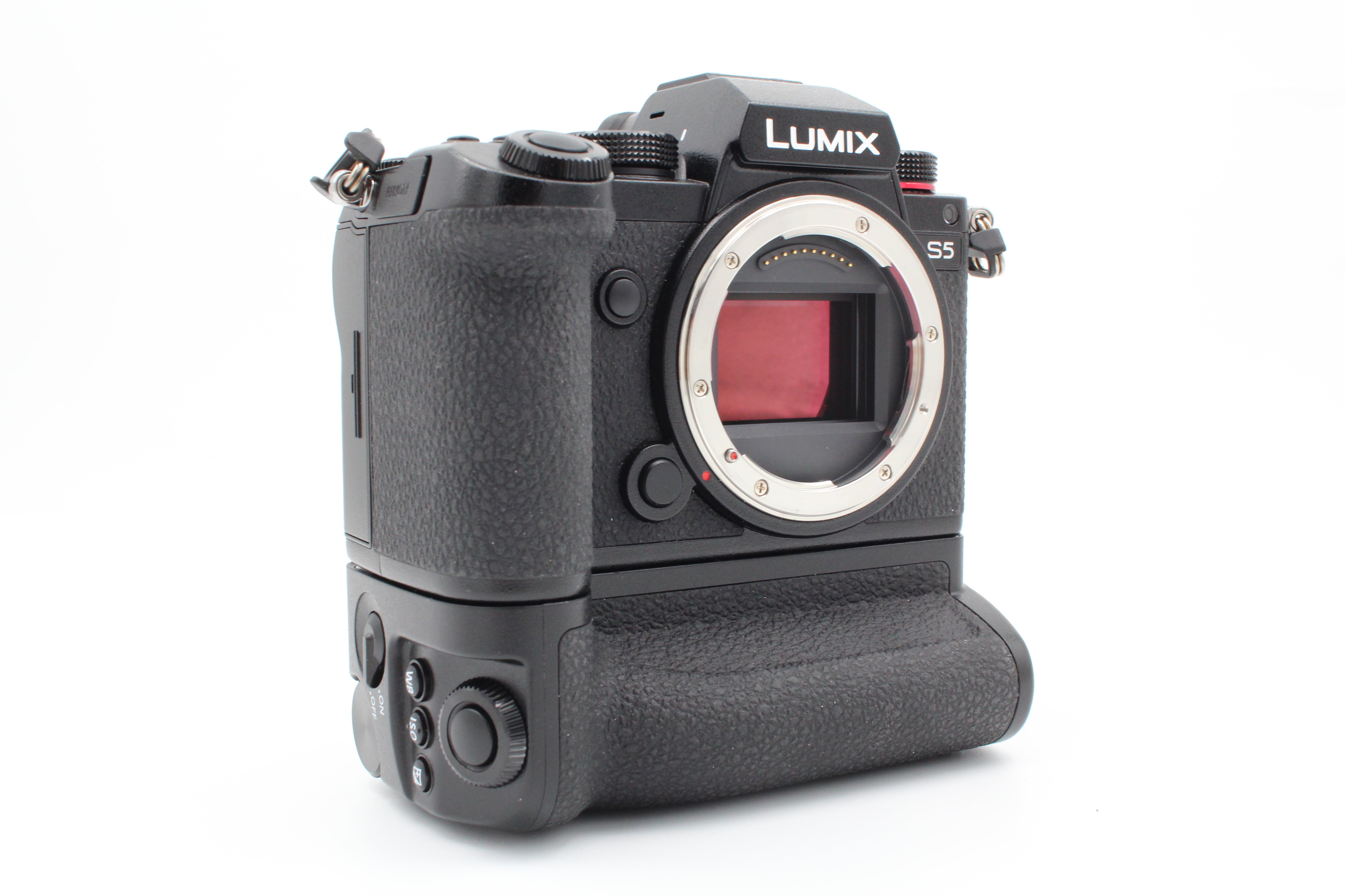 Refurbished Panasonic Lumix S5 Full Frame Mirrorless Camera with 20-60mm f/3.5-5.6 Lens & Battery Grip - Professional Photography & Videography for YouTube, Travel & Events