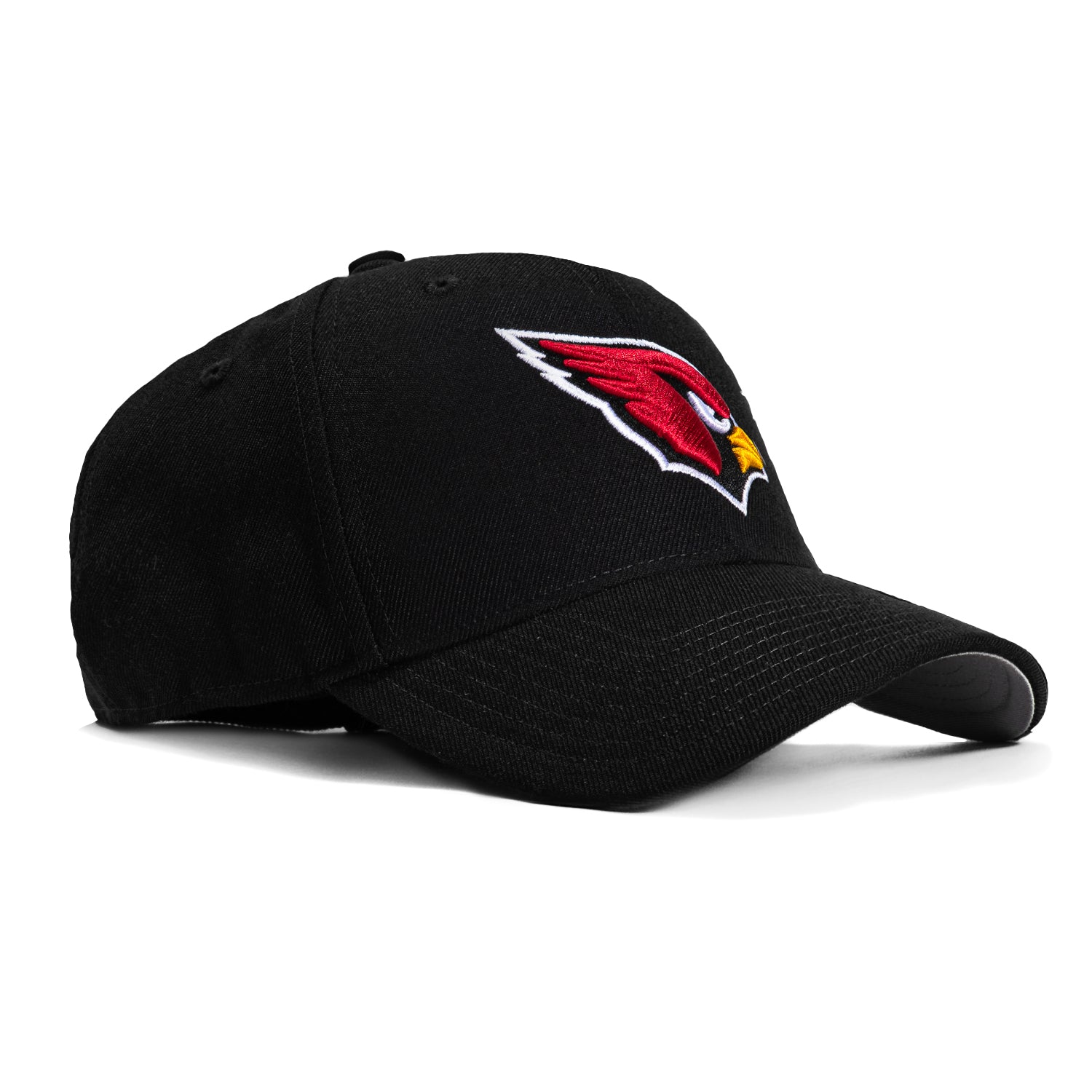 47 Brand Arizona Cardinals MVP Adjustable Velcro Hat - Black | Officially Licensed NFL Hat for Men & Women | Perfect for Football Games, Tailgating & Fan Gear Collection
