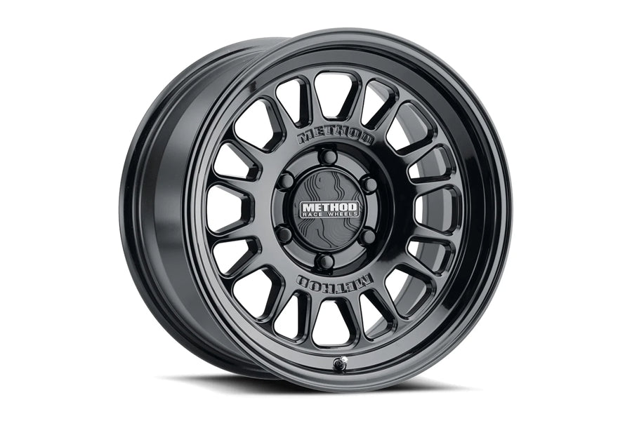 2021+ Ford Bronco Method Race Wheels MR318 Standard Series - 17x8.5 6x5.5 Gloss Black Off-Road Wheels for Adventure & Trail Driving