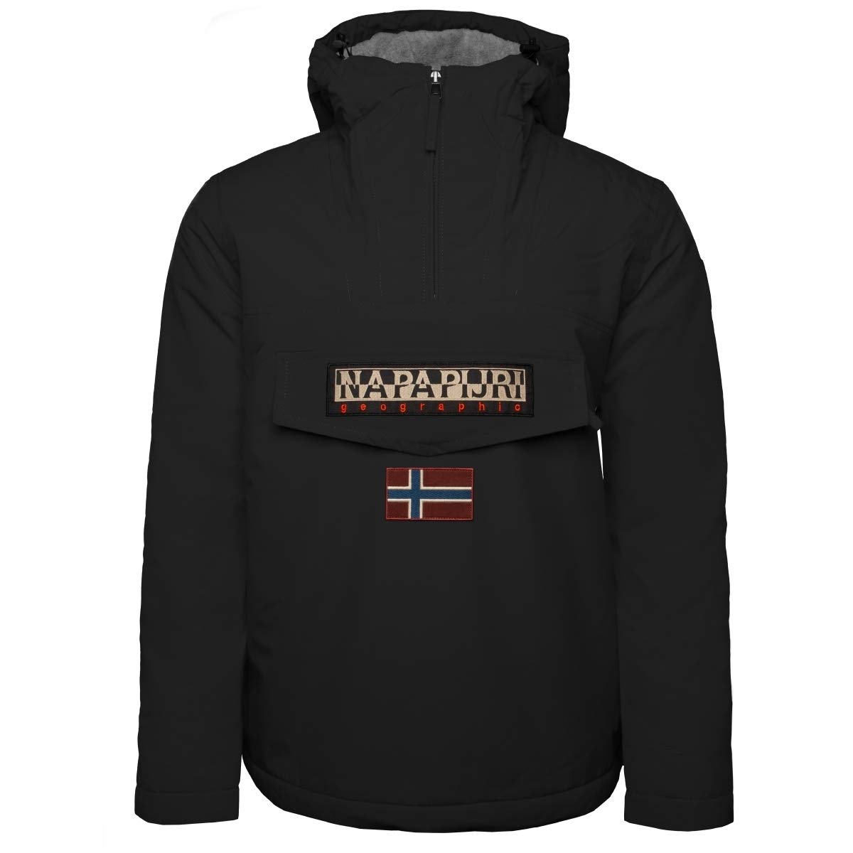 Napapijri Men's Lightweight Waterproof Blouson Jacket - Windproof & Breathable for Outdoor Hiking, Travel & Daily Wear