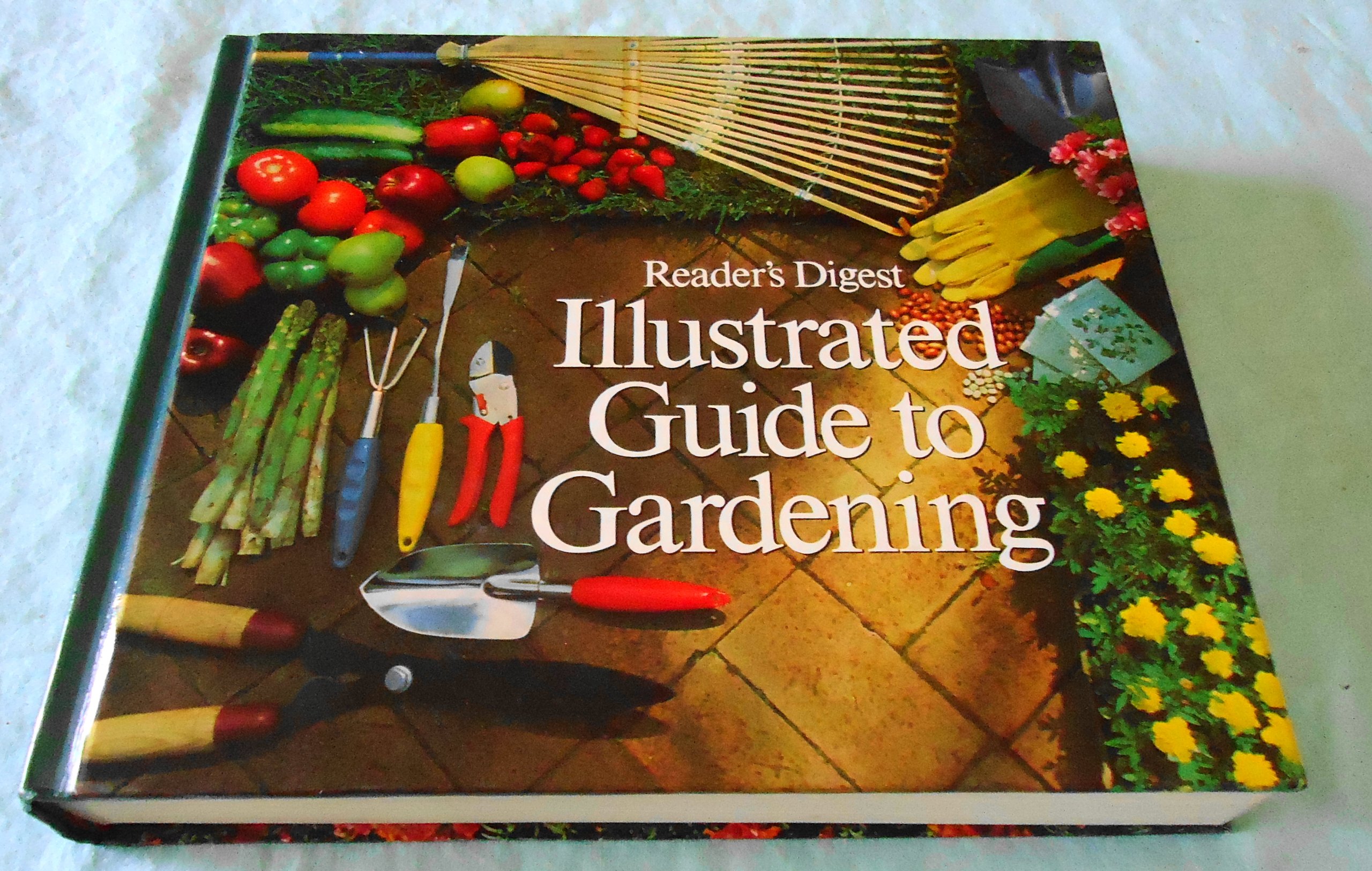 1978 Illustrated Gardening Guide: Outdoor & Covered Planting, Soil Tips, Pest Control, Food Plants - Perfect for Beginners & Organic Gardeners