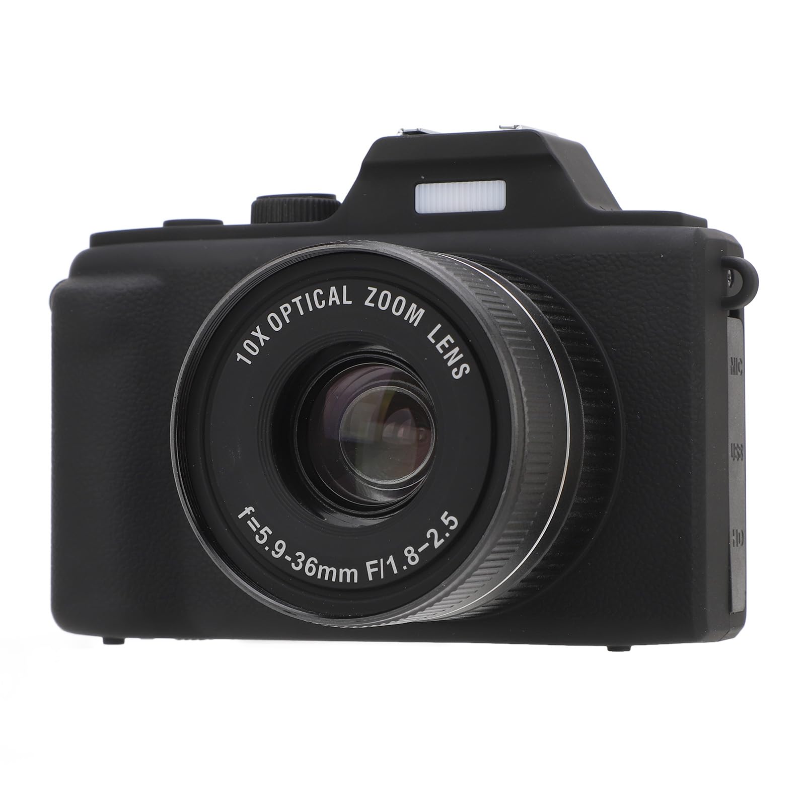 2.7K 48MP Digital Camera with 3in LCD Screen | 6X Optical Zoom & 4X Digital Zoom | Point and Shoot Vlogging Camera for YouTube, Travel, Parties & Family Events | Perfect for Beginners, Content Creators & Everyday Photography