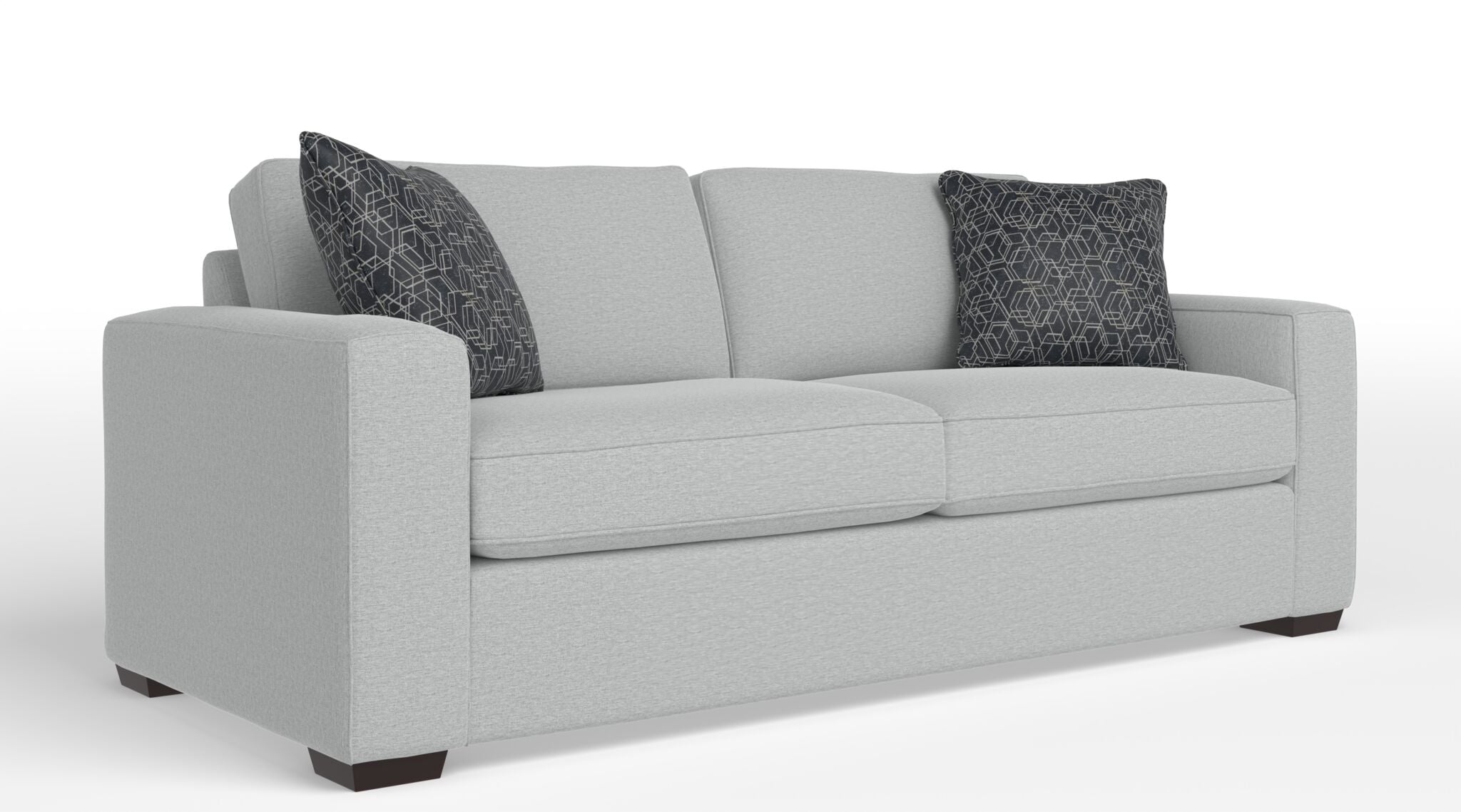 Celeste Sofa Dexter Light Grey - Modern Living Room Furniture for Small Spaces, Apartments & Cozy Homes