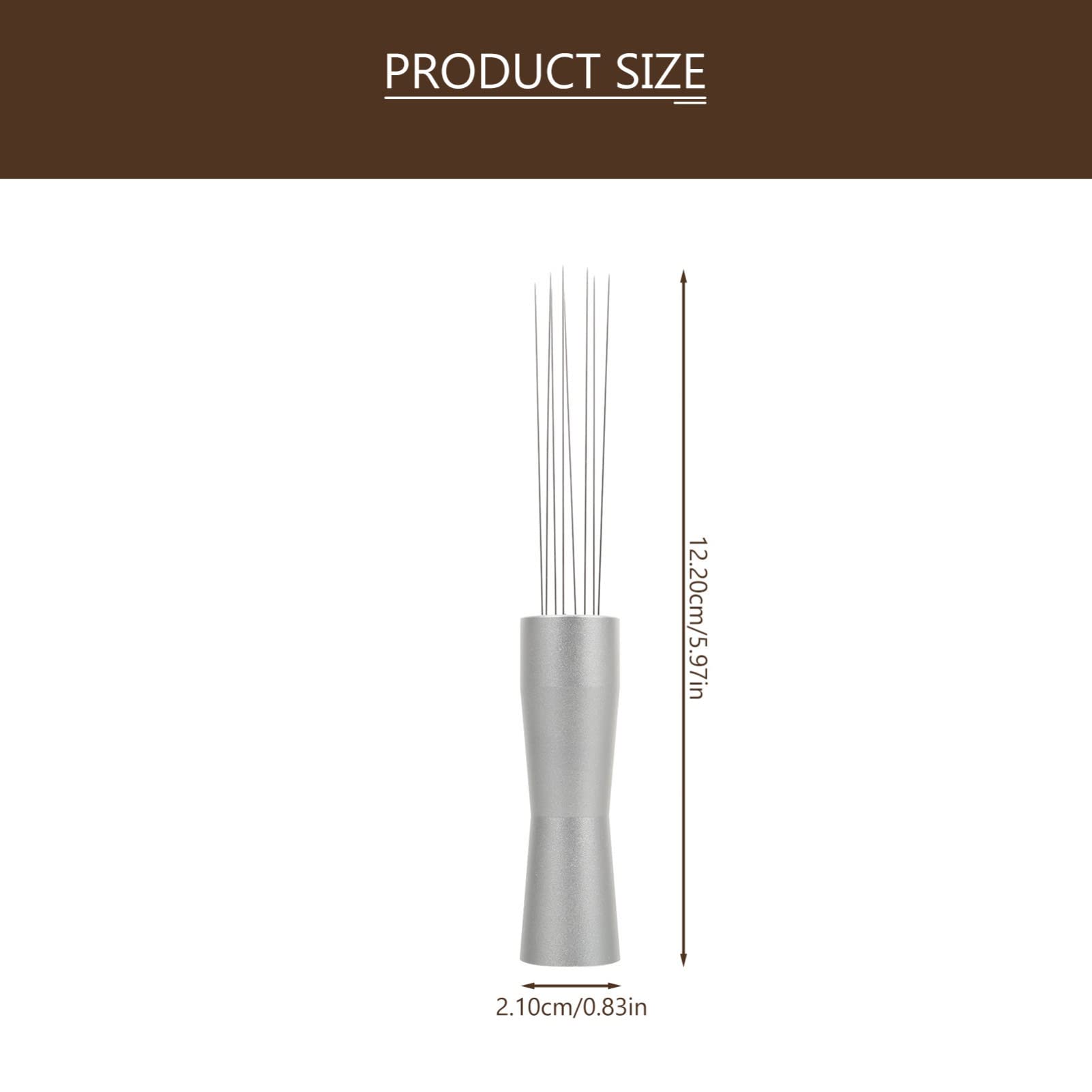 Professional Coffee Stirrer Needle - Barista Espresso Powder Distributor & Whisk Tool for Perfect Coffee Grounds - Ideal for Home Brewing, Cafes & Espresso Machines