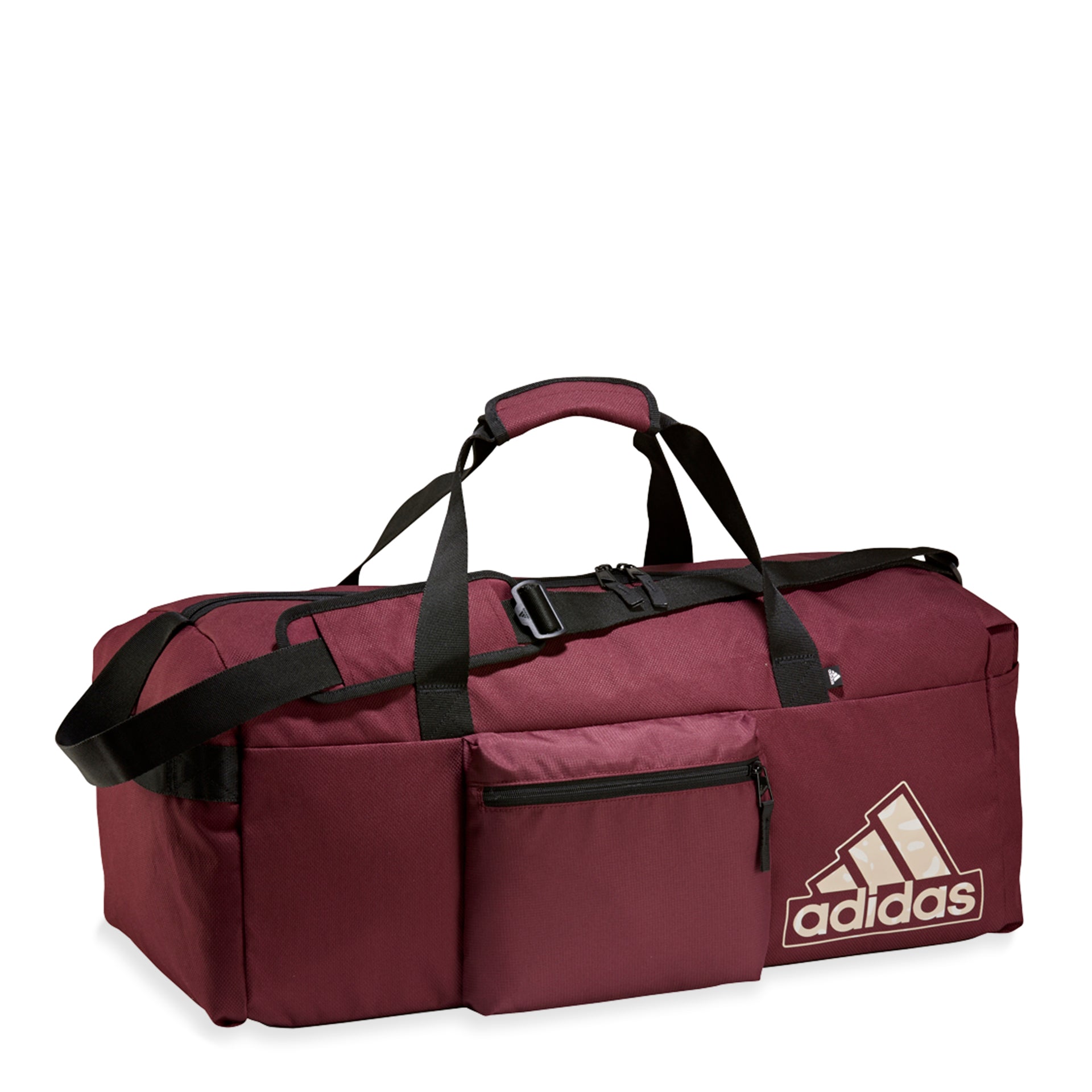 Adidas SPEED Duffel Bag - Large Gym Bag for Men & Women, Sports Travel Duffle with Shoe Compartment - Perfect for Workout, Gym, Travel & Weekend Getaways
