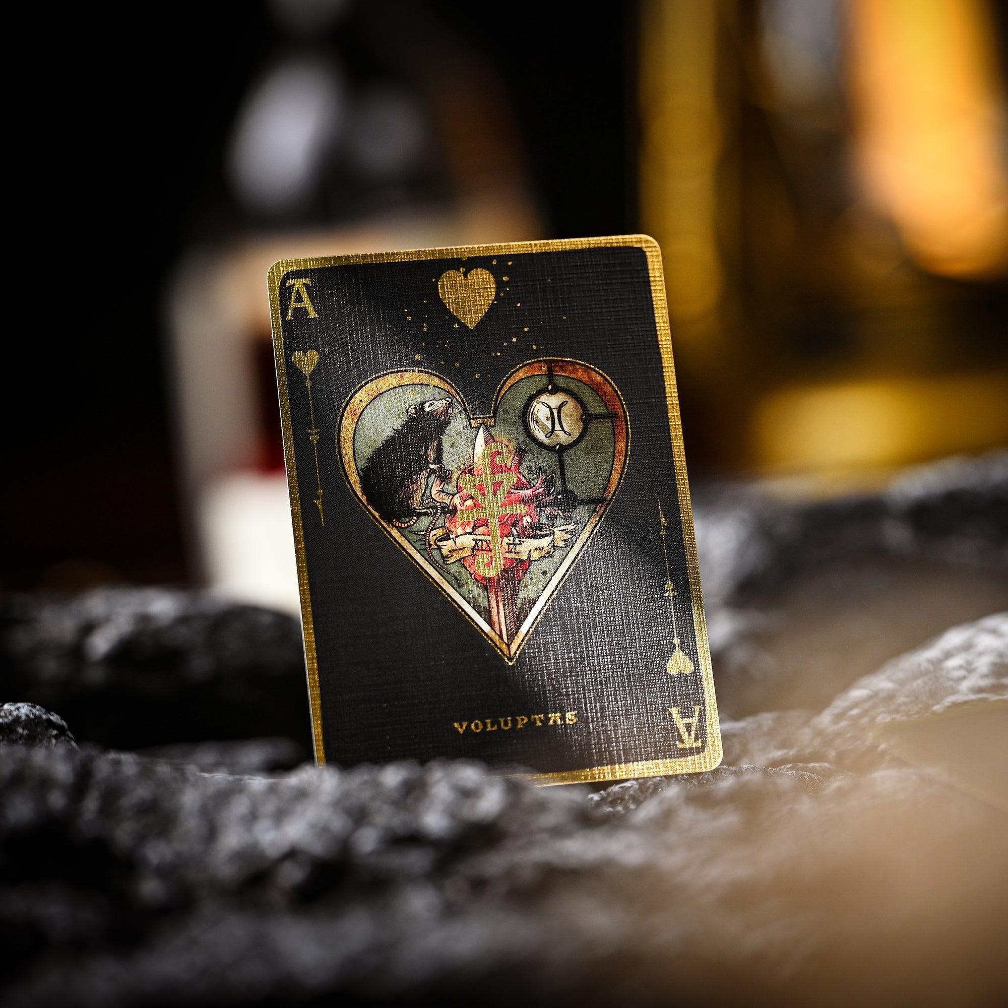 Black Requiem Counterspell Playing Cards - Premium Gothic Magic Themed Deck for Collectors & Card Games | Perfect for Poker, Magic Tricks & Game Nights