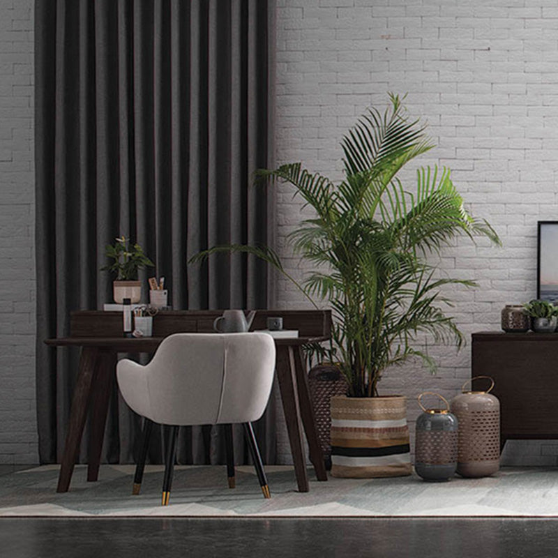 AILIN Armchair Chair - Olive & Black Upholstered Accent Chair for Living Room, Bedroom, or Office - Comfortable Modern Lounge Chair with Sturdy Metal Legs