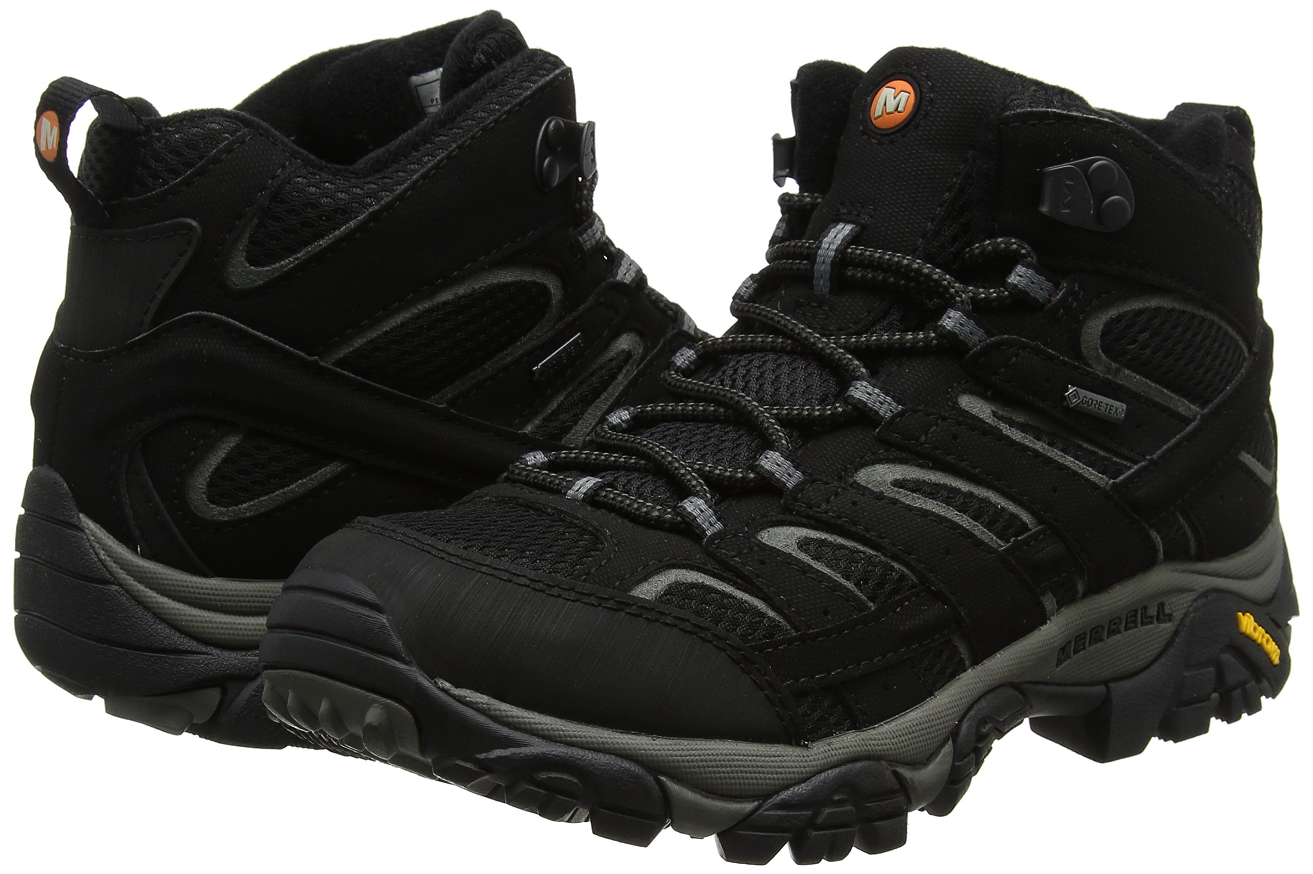 Merrell Men's Moab 2 Waterproof Hiking Shoes - Lightweight & Durable for Outdoor Walking, Trail Running & Backpacking - Ideal for Hiking, Camping & Travel Adventures