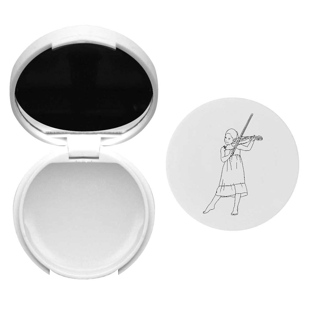 Premium 'Young Violinist' Lip Balm with Mirror - Moisturizing & Nourishing for Soft Lips - Perfect for Musicians, Students & Gift Giving (BM00023963)