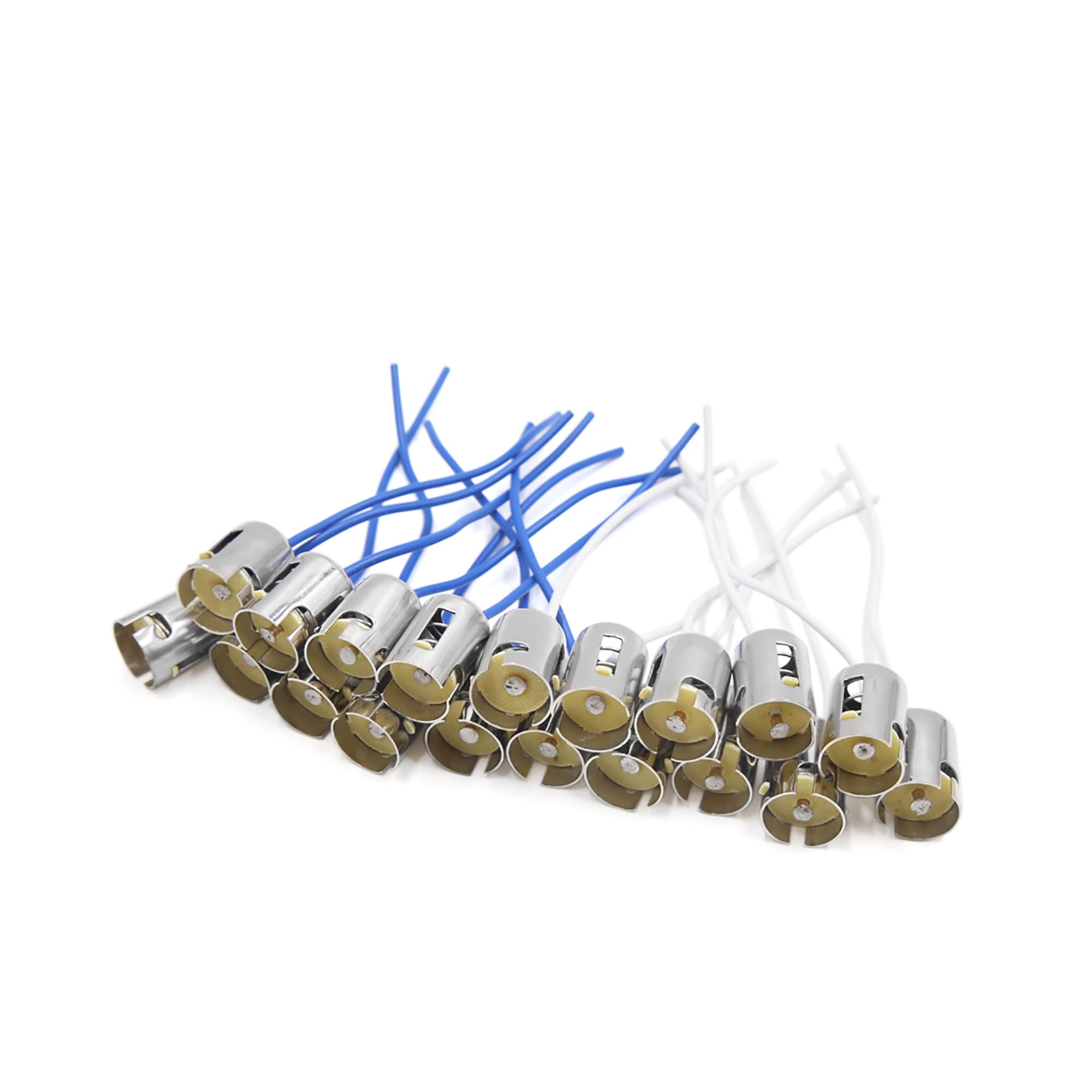 uxcell 20pcs BA15s Turn Signal Light Bulb Wiring Harness Socket Connector 12V-36V for Car - Automotive Replacement Parts for Easy Installation & Vehicle Lighting Upgrades