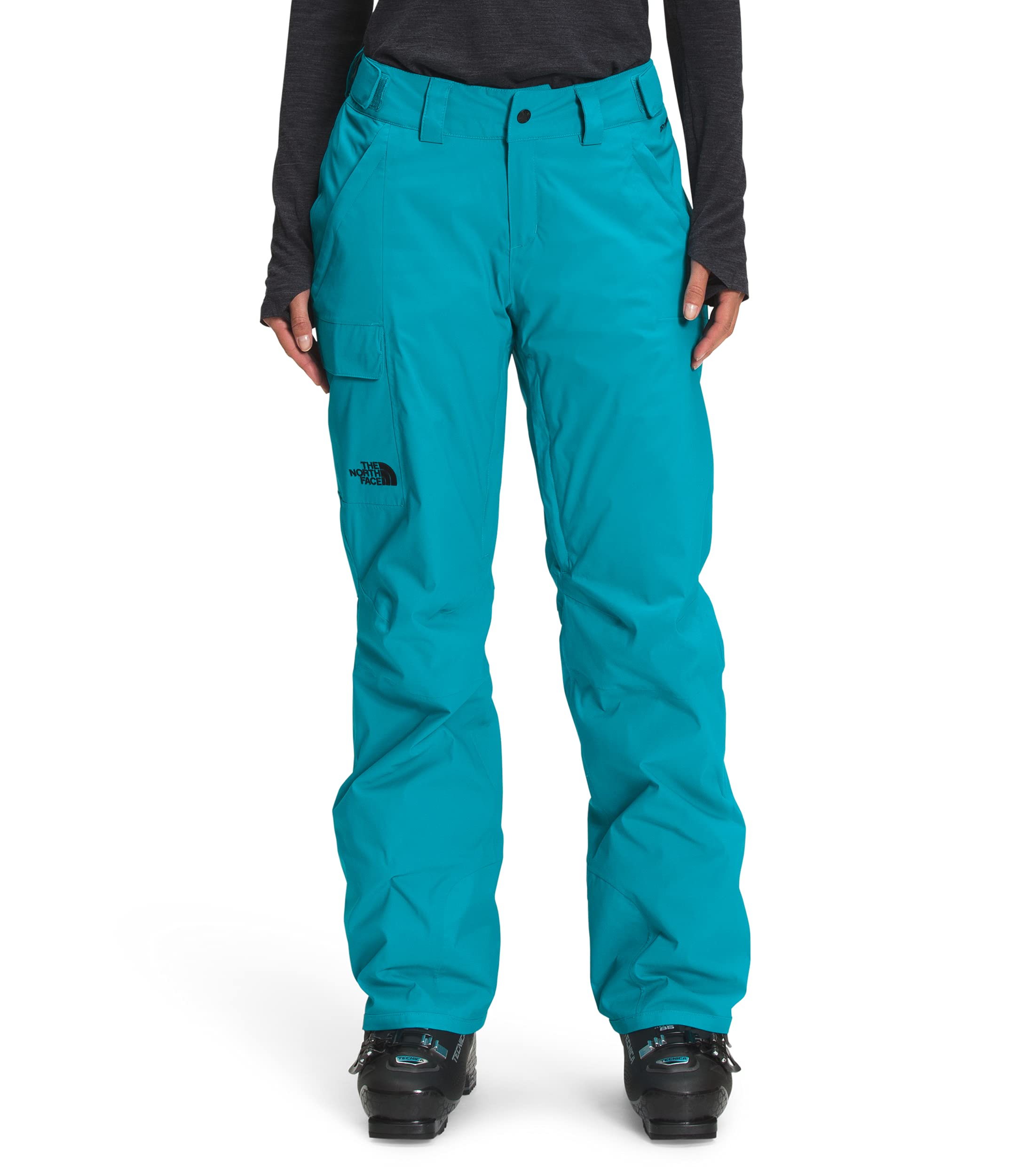 The North Face Women's Freedom Insulated Waterproof Winter Snow Pants - Warm Thermal Ski Pants for Cold Weather (Standard & Plus Size, Long) - Perfect for Skiing, Snowboarding & Outdoor Winter Activities