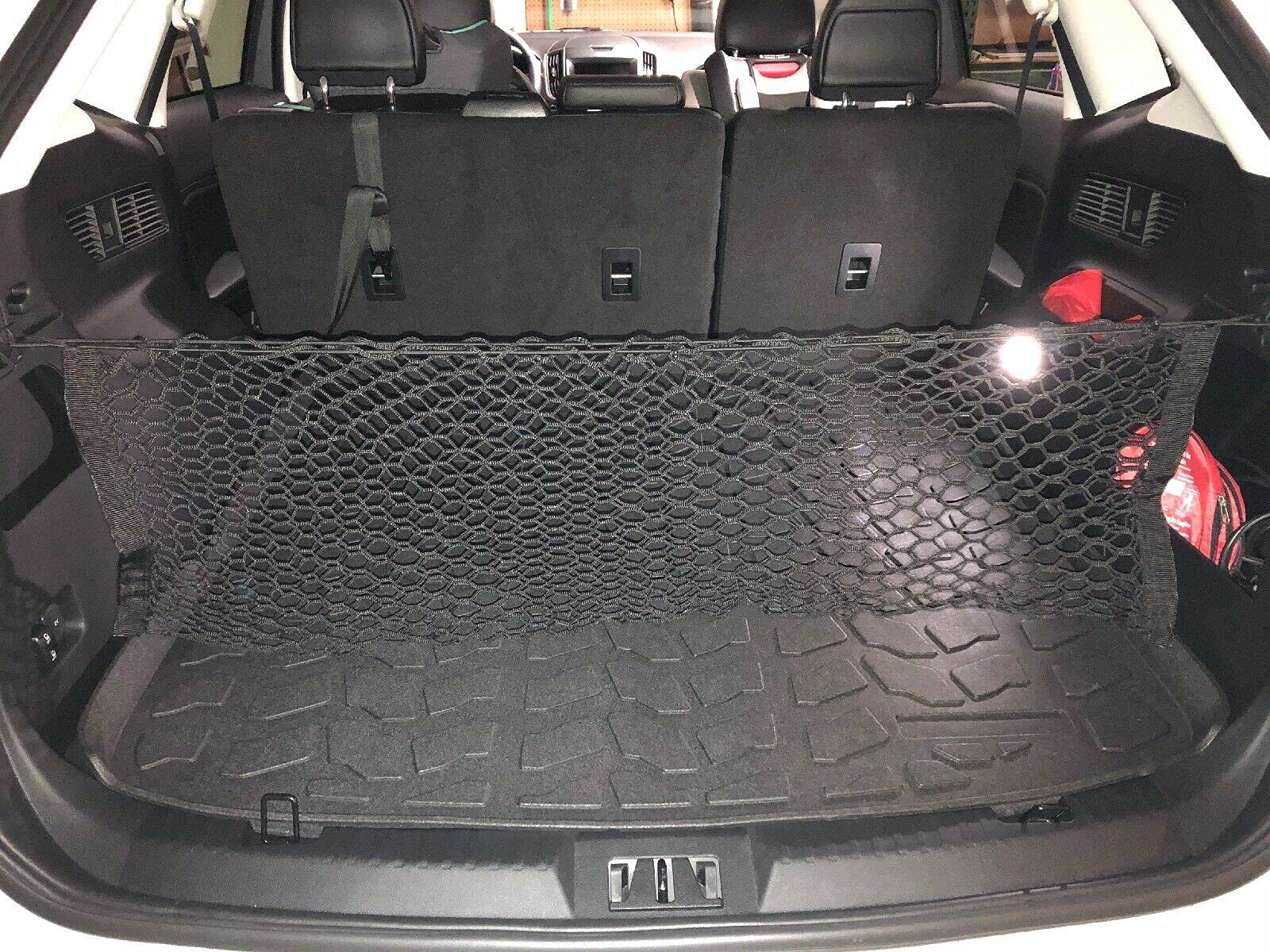 Premium Mesh Trunk Organizer Cargo Net for Ford Edge & Lincoln MKX 2009-2024 | Envelope Style SUV Storage Organizer | Vehicle Carrier Accessories for Travel, Camping & Road Trips