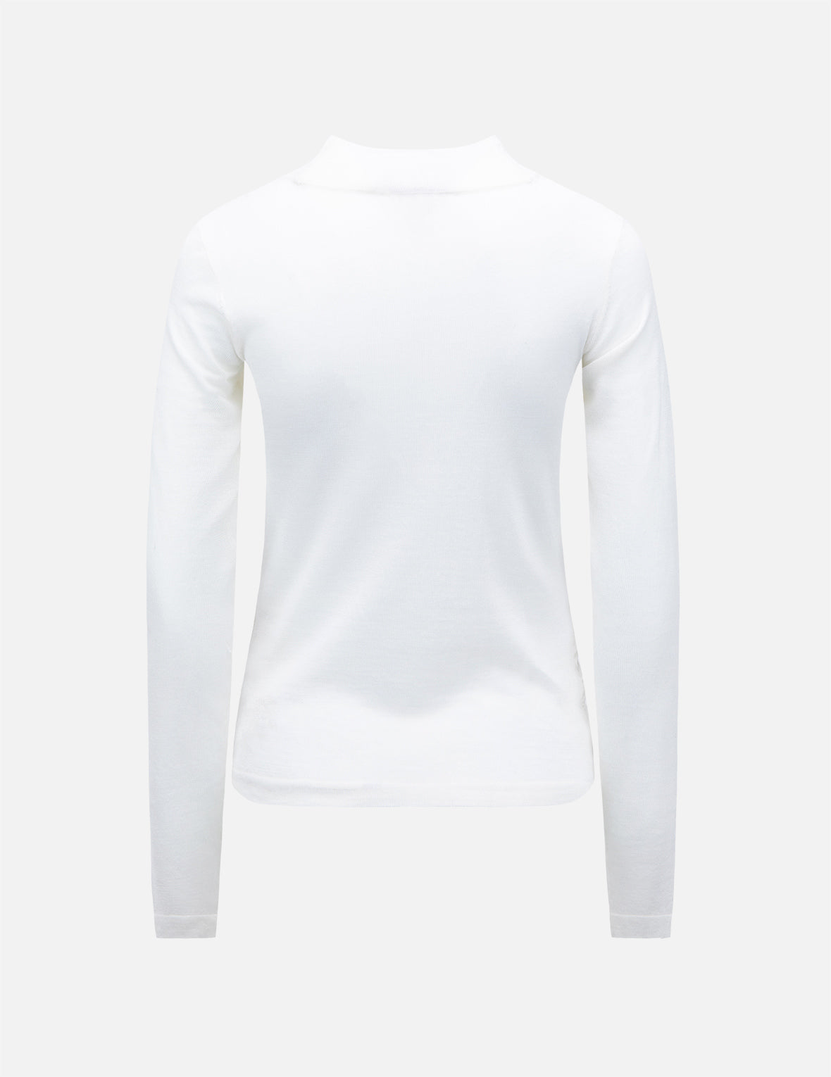 Stylish Ruched Front High Neck Knit Top for Women - Trendy Stretchable Casual Blouse for Layering or Office Wear
