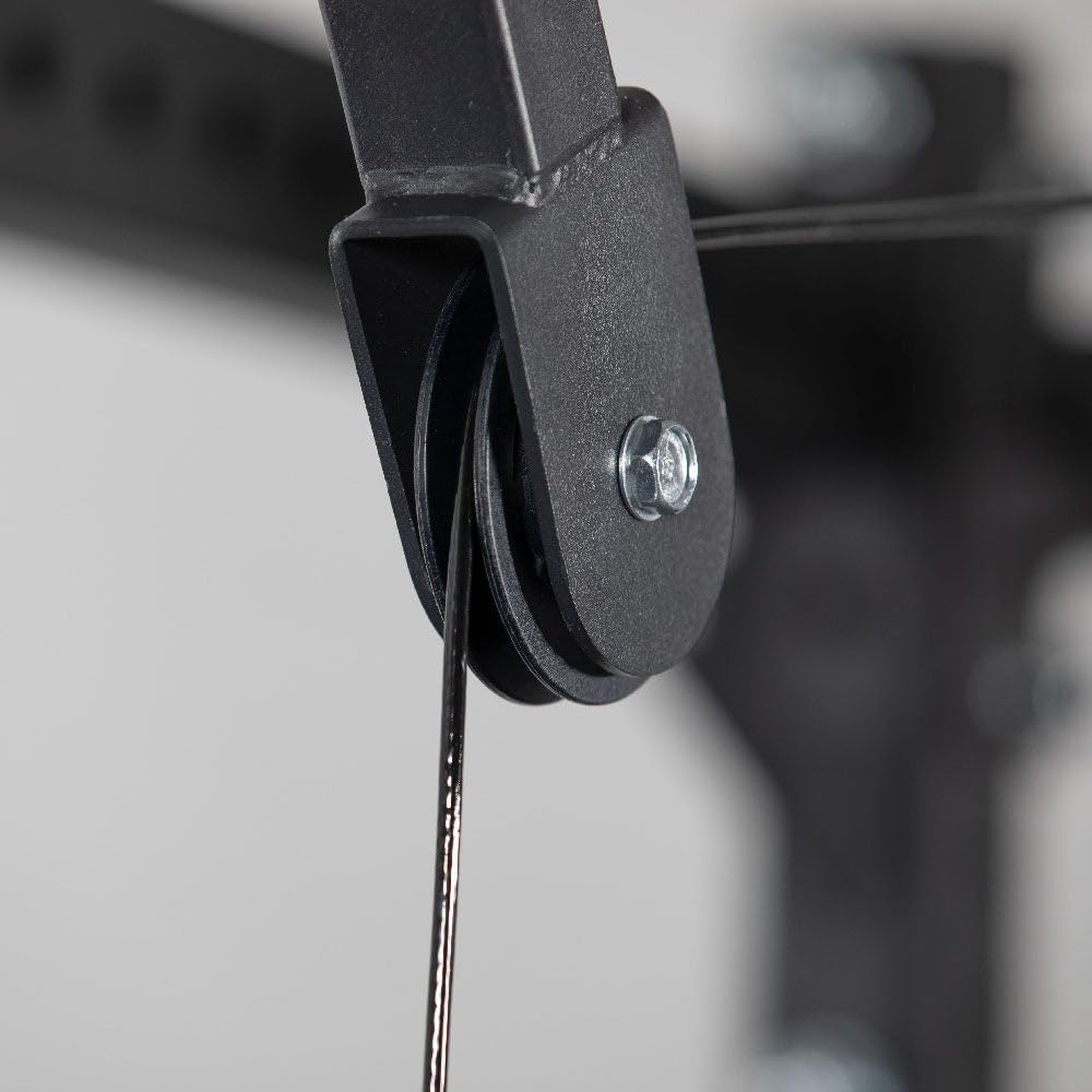 Titan Fitness T-3 Series Rack-Mounted Pulley System - Heavy Duty Home Gym Equipment for Strength Training & Cable Exercises | Perfect for CrossFit, Weightlifting & Functional Fitness Workouts