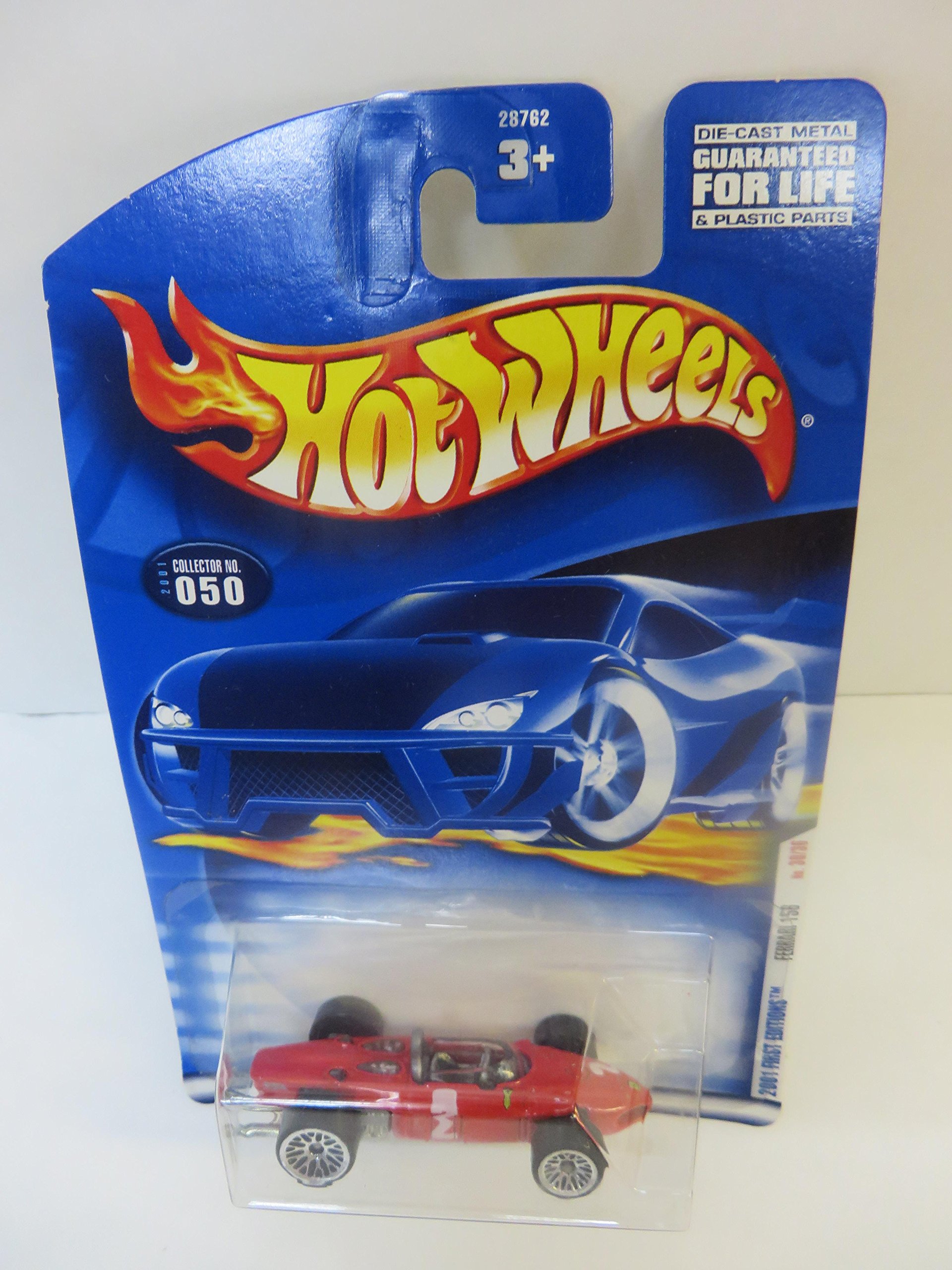 Mattel Hot Wheels 2001 First Editions Ferrari 156 No. 30/36 Die-Cast Model Car - Rare Collectible for Display & Racing Fun