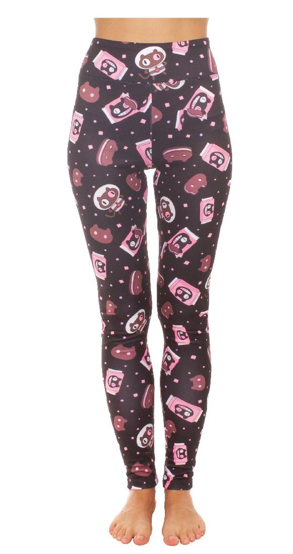 Steven Universe Cookie Cat Space Leggings - Cartoon Character Printed Leggings for Women & Girls | Perfect for Cosplay, Anime Conventions & Casual Wear