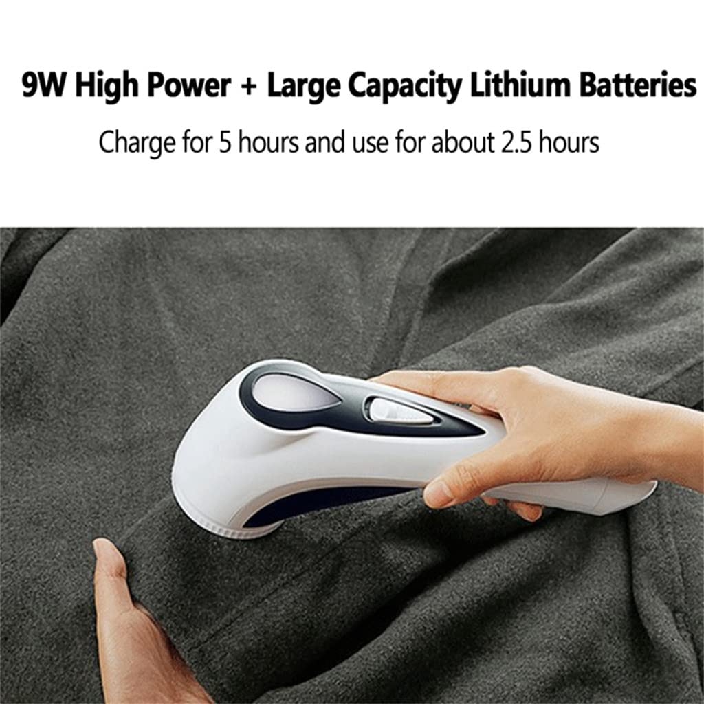 Rechargeable Electric Fabric Lint Remover for Clothes, Carpets & Curtains - Anti-Pilling & Fuzz Shaver - Perfect for Home, Office & Travel Use