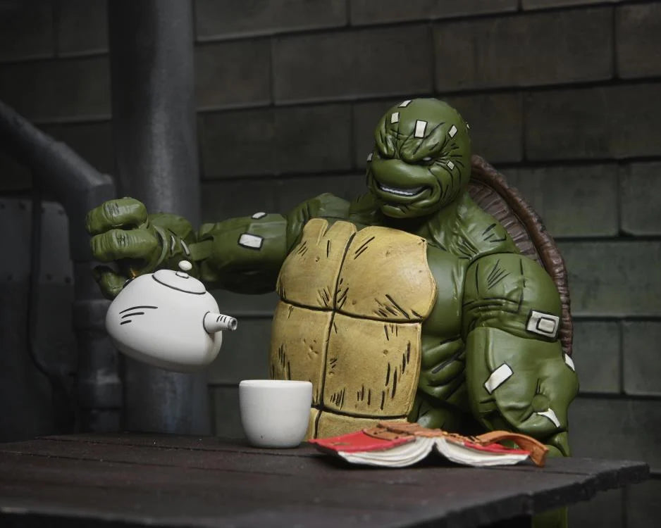 NECA Teenage Mutant Ninja Turtles: The Last Ronin Battle Damaged Action Figure - Collectible TMNT Toy for Display & Play - Perfect for Fans, Collectors & Gift Giving