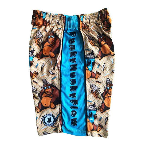Boys Funky Munky Attack Shorts - Trendy & Comfortable Kids' Shorts for Playtime, Sports & Summer Outfits