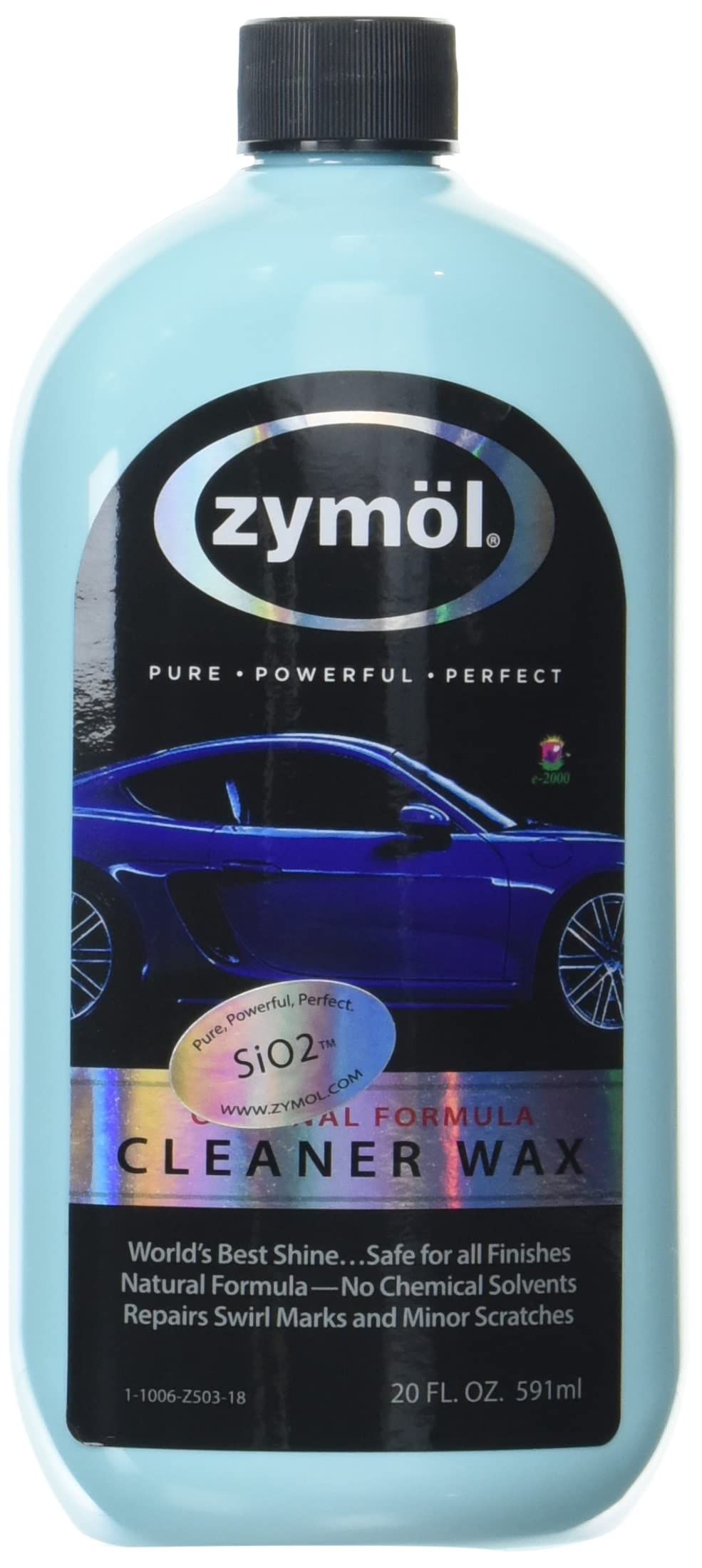 Zymöl Cleaner Wax - Premium Car Wax for Shine & Protection | Perfect for Detailing, Polishing & Restoring Vehicle Paint | Use on Cars, Trucks & Motorcycles