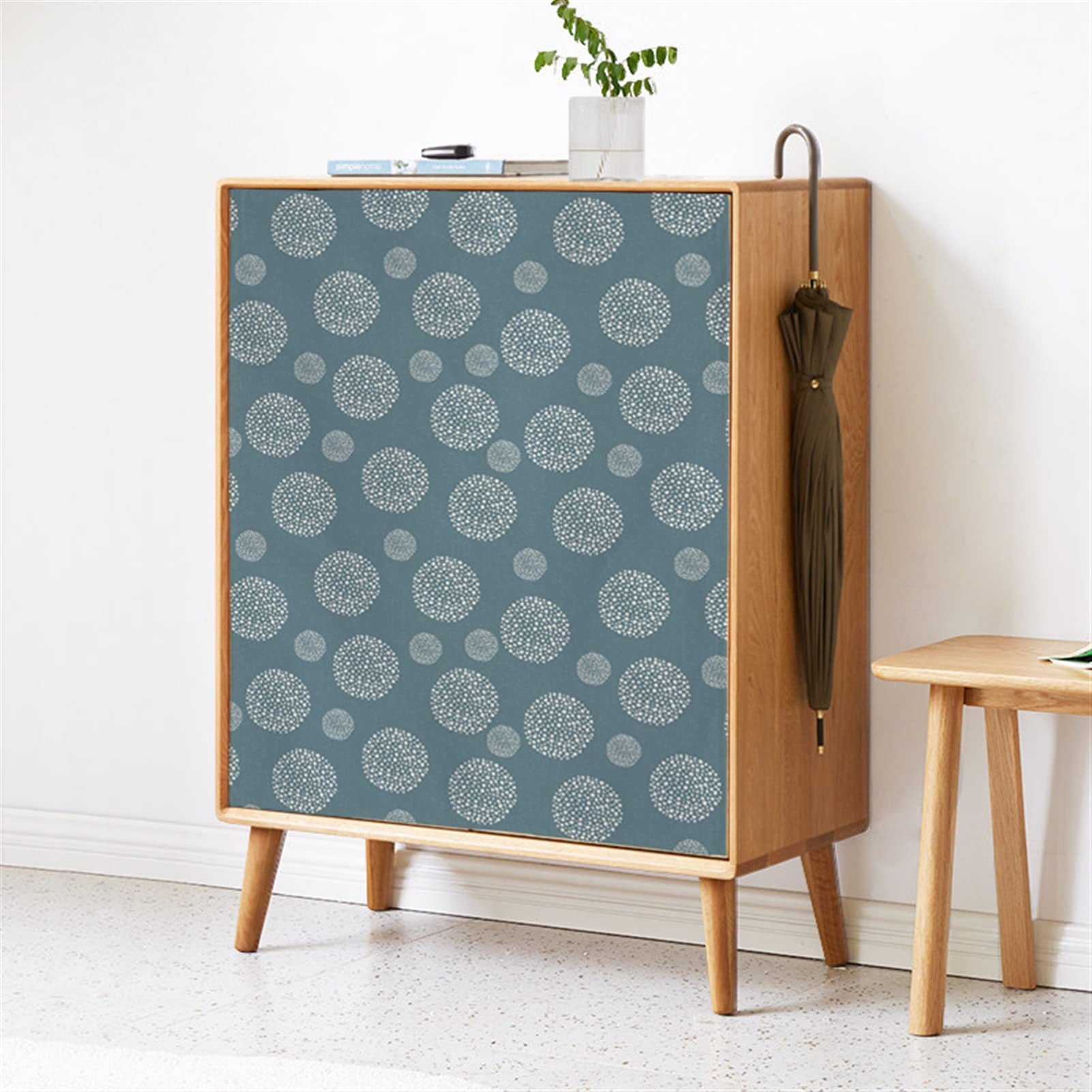 Liveinu Cabinet Curtains - Dust Proof Kitchen & Bathroom Shelves Cover, 39