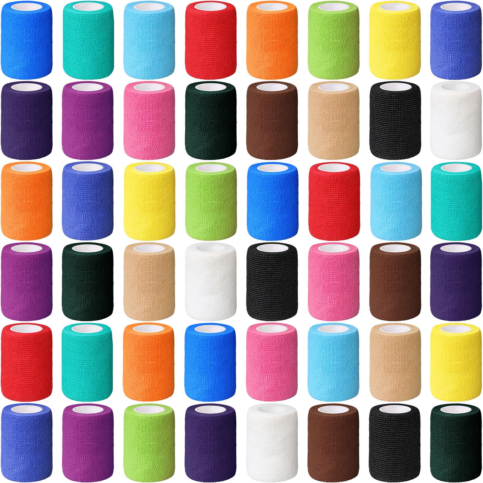 Treela 48 Pack Self Adhesive Wrap Bandages - 3
