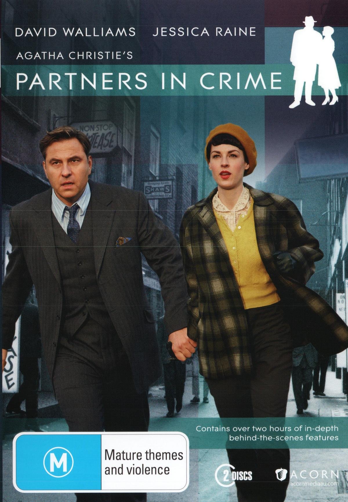 Partners in Crime by Agatha Christie | Region 4 PAL DVD (Australia Import) | Mystery Thriller Series | Perfect for Book Club Discussions & Classic Crime Drama Fans