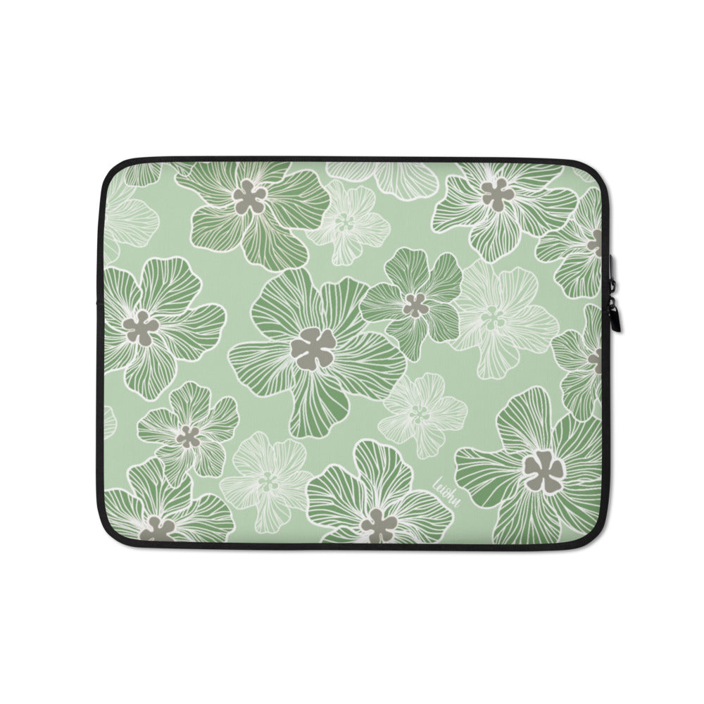 Premium Green Laptop Sleeve for MacBook & Windows Laptops - Lightweight Protective Case for 13-15 Inch Notebooks - Perfect for Work, Travel & School