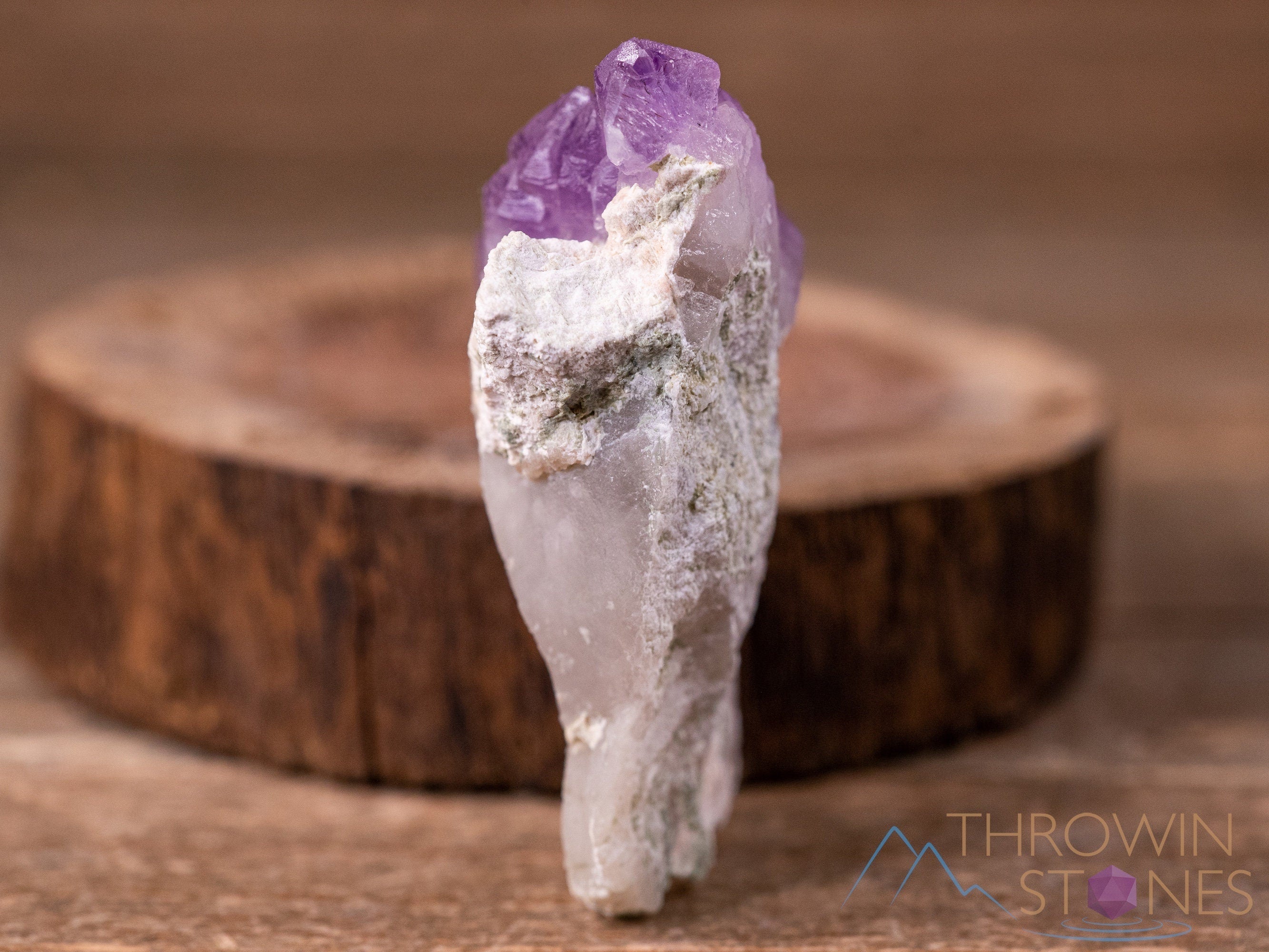 Natural Raw Amethyst Crystal - February Birthstone, Healing Stone, Unique Spiritual Gift for Women & Men, Boho Home Decor for Living Room, Bedroom, Office