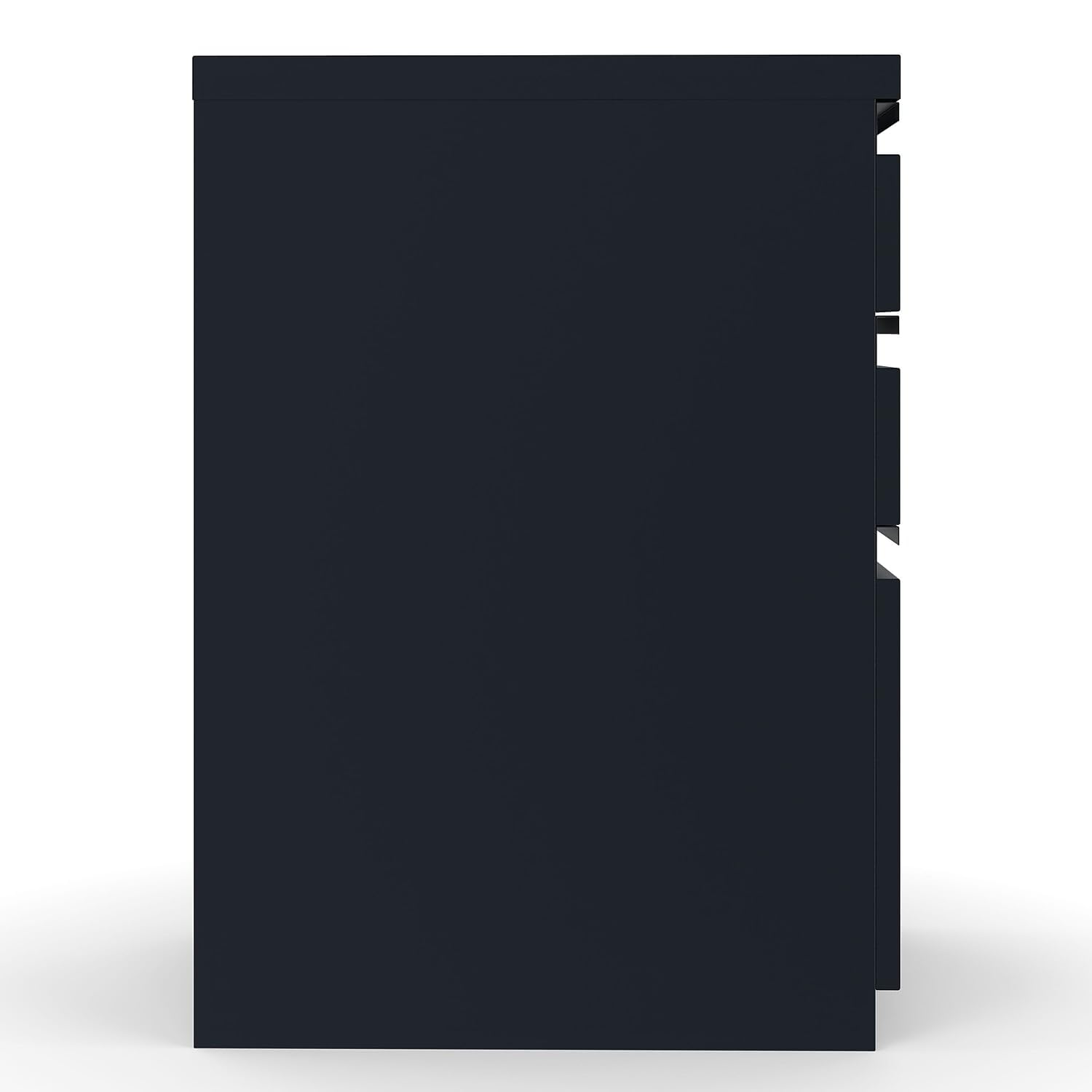 STAPLES 3-Drawer Mobile File Cabinet with Locking Wheels - Organize Office Documents & Supplies - Perfect for Home Office, Small Business & Workspace Storage