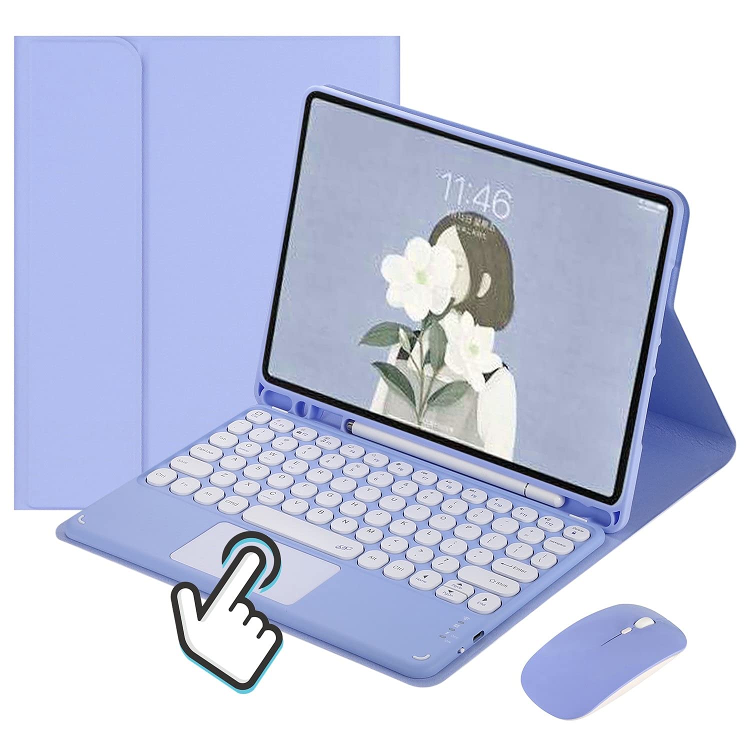 Wireless Bluetooth Keyboard Case for iPad Air 11