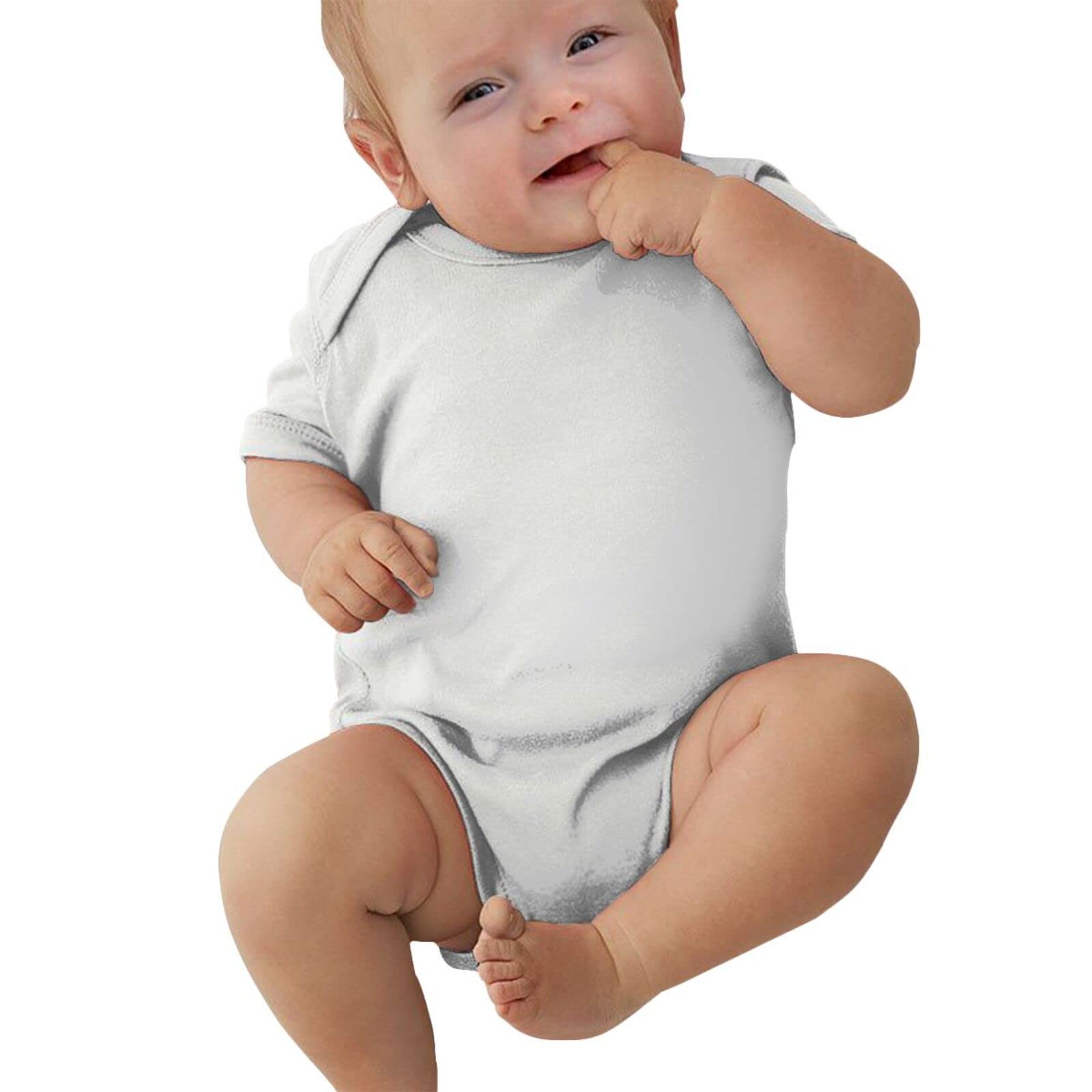Adorable Basketball Heart Print Baby Romper Jumpsuit - Short Sleeve Bodysuit for Toddler Boys & Girls - Perfect for Playdates, Family Photos & Sports-Themed Outfits - Ideal for Basketball Games, Birthday Parties & Casual Wear - Great for Game Day, Baby Showers & Everyday Playtime