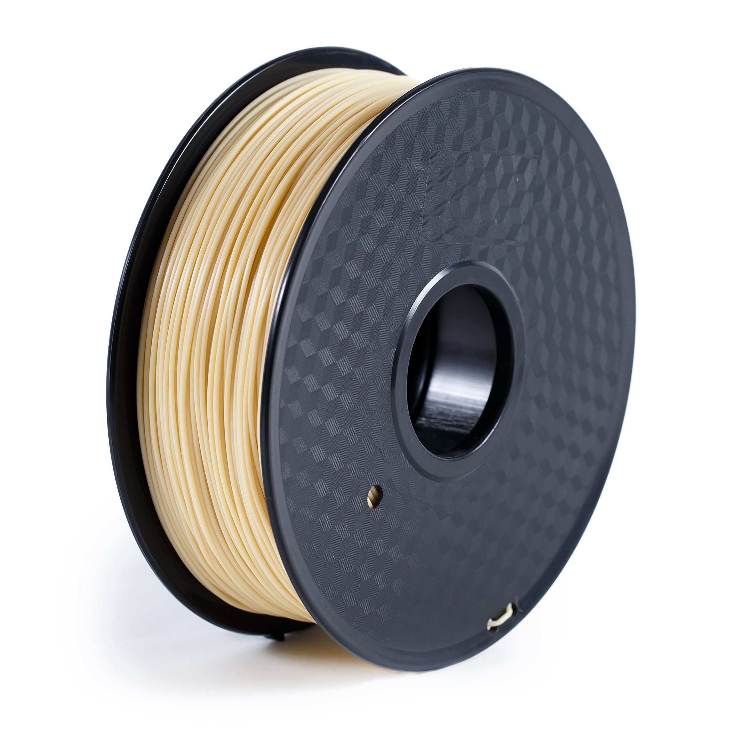 Premium 3D Printer Filament - 1.75mm ABS Ivory 1kg Spool by Paramount | High-Quality 3D Printing Material for Cosplay, Prototyping & DIY Projects
