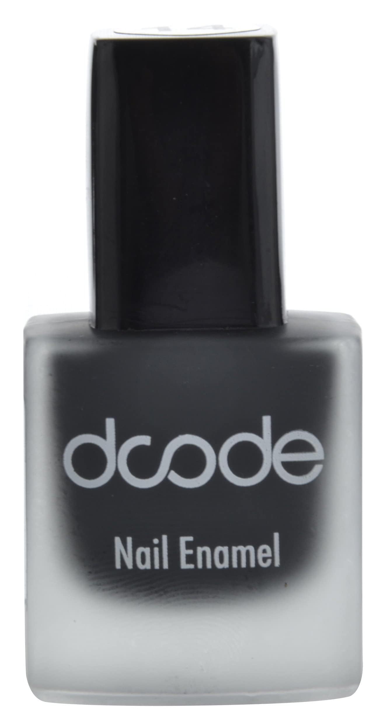 DSDE Long-Lasting Black Enamel Nail Polish (9ml) - Chip-Resistant, High Gloss Finish for Salon-Quality Manicures at Home, Perfect for Parties, Weddings & Daily Wear
