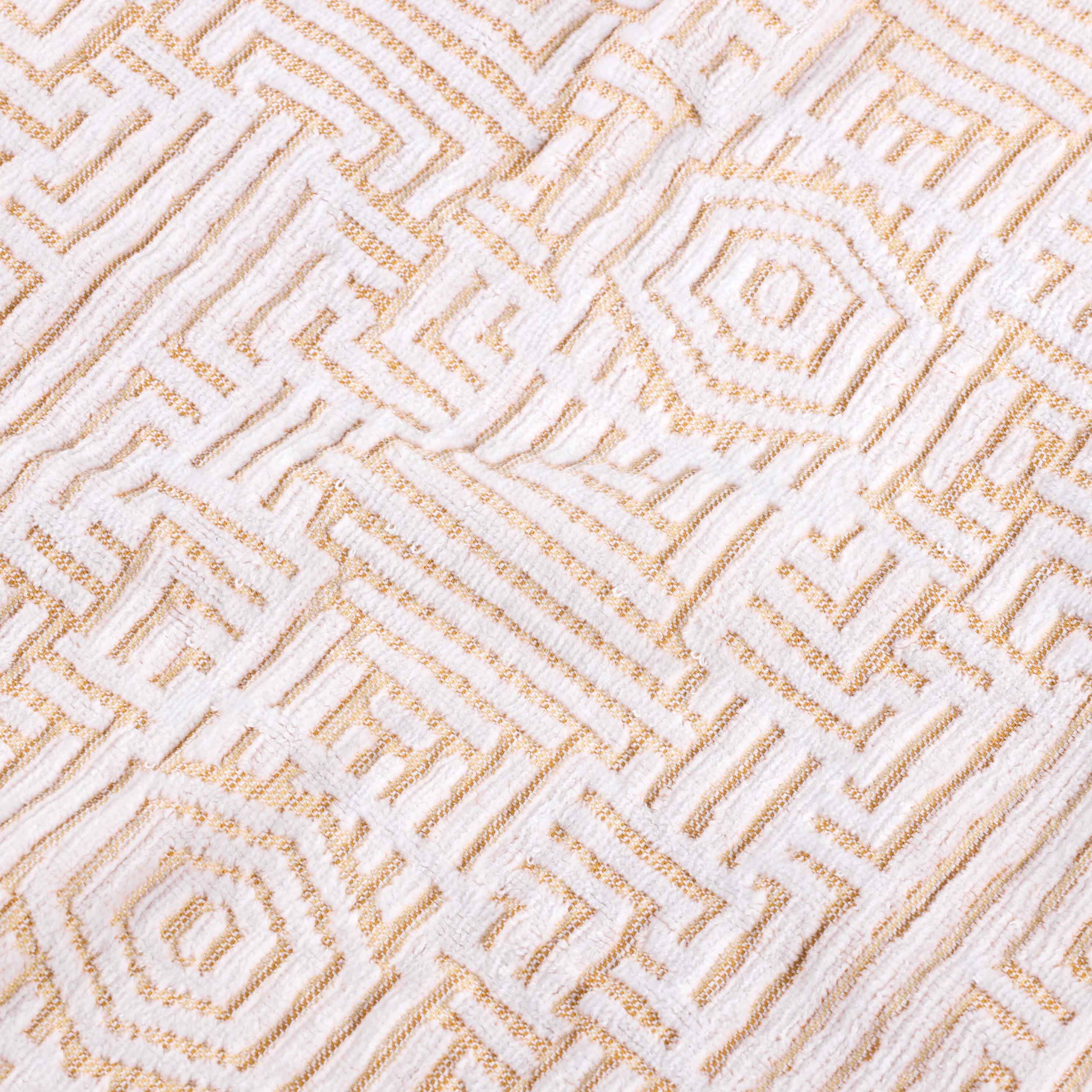 Premium Cotton Modern Geometric Jacquard Plush Face Towel Washcloth Set of 12 - Soft Bath & Spa Essentials for Gentle Skin Care & Luxury Home Decor