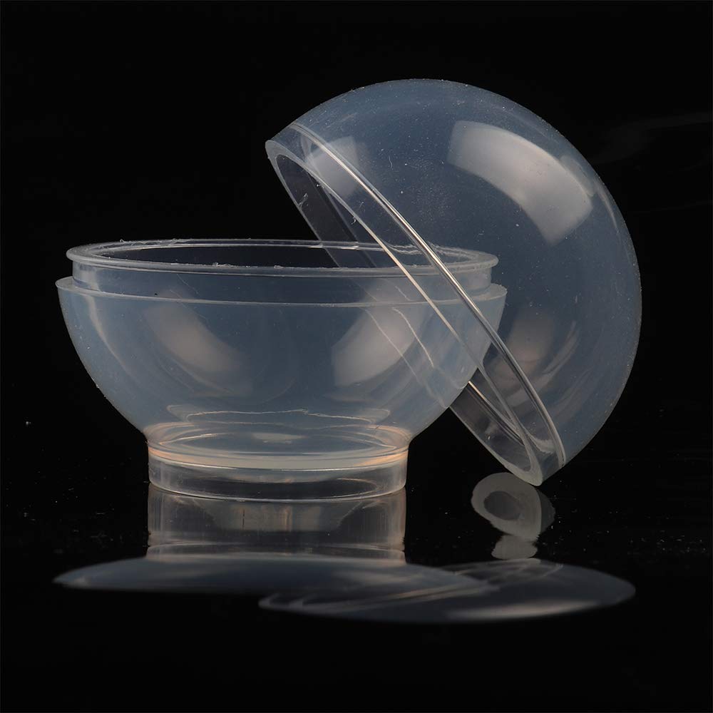 DIY Sphere Resin Molds - 6cm Large Round Silicone Molds for Epoxy Crafts, Jewelry Making & Home Decor