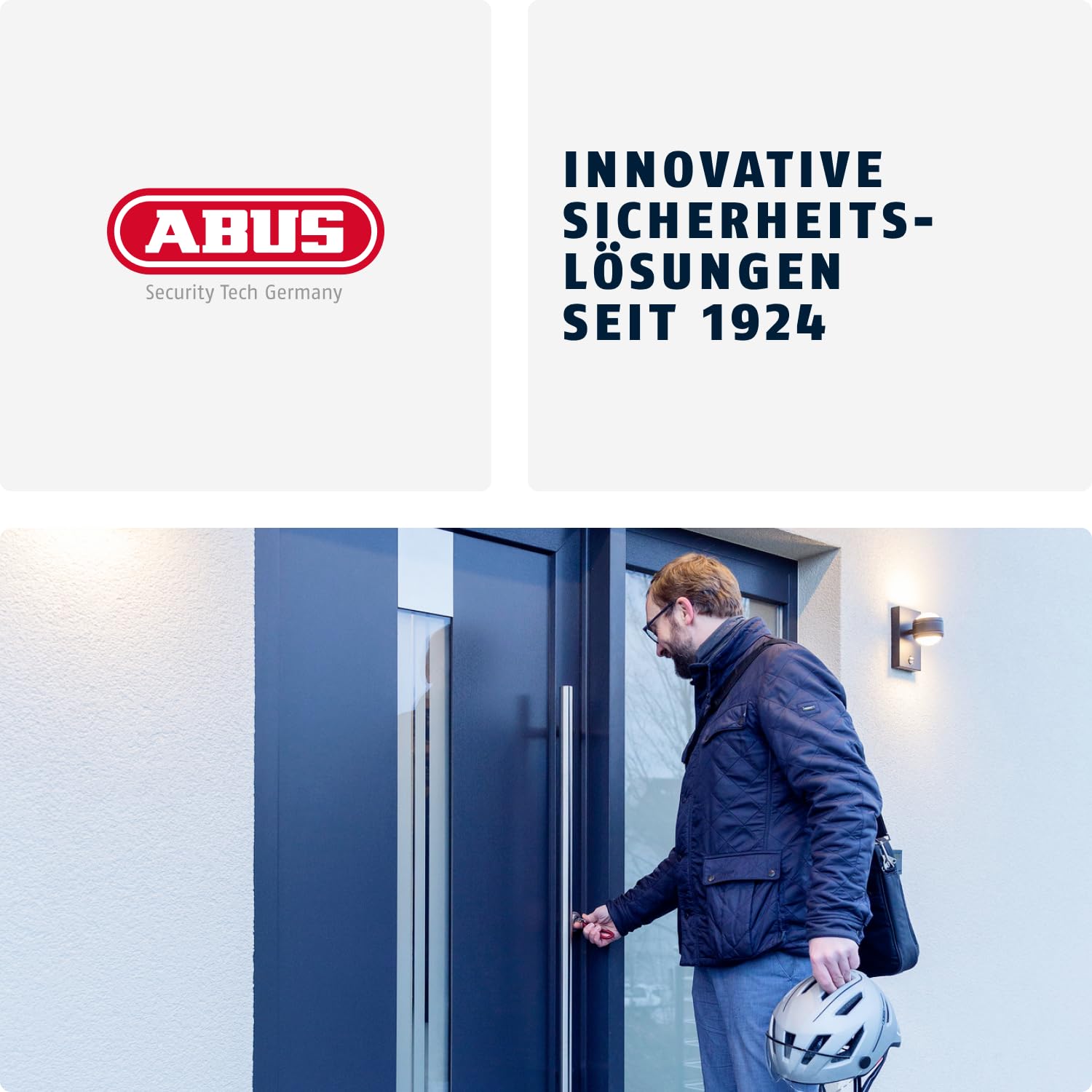 ABUS Profile Cylinder D6XNP 35/55 Double Cylinder Door Lock with 5 Keys & Code Card - High Security Front Door & Apartment Lock with Emergency & Danger Function - Ideal for Home, Office & Commercial Building Security