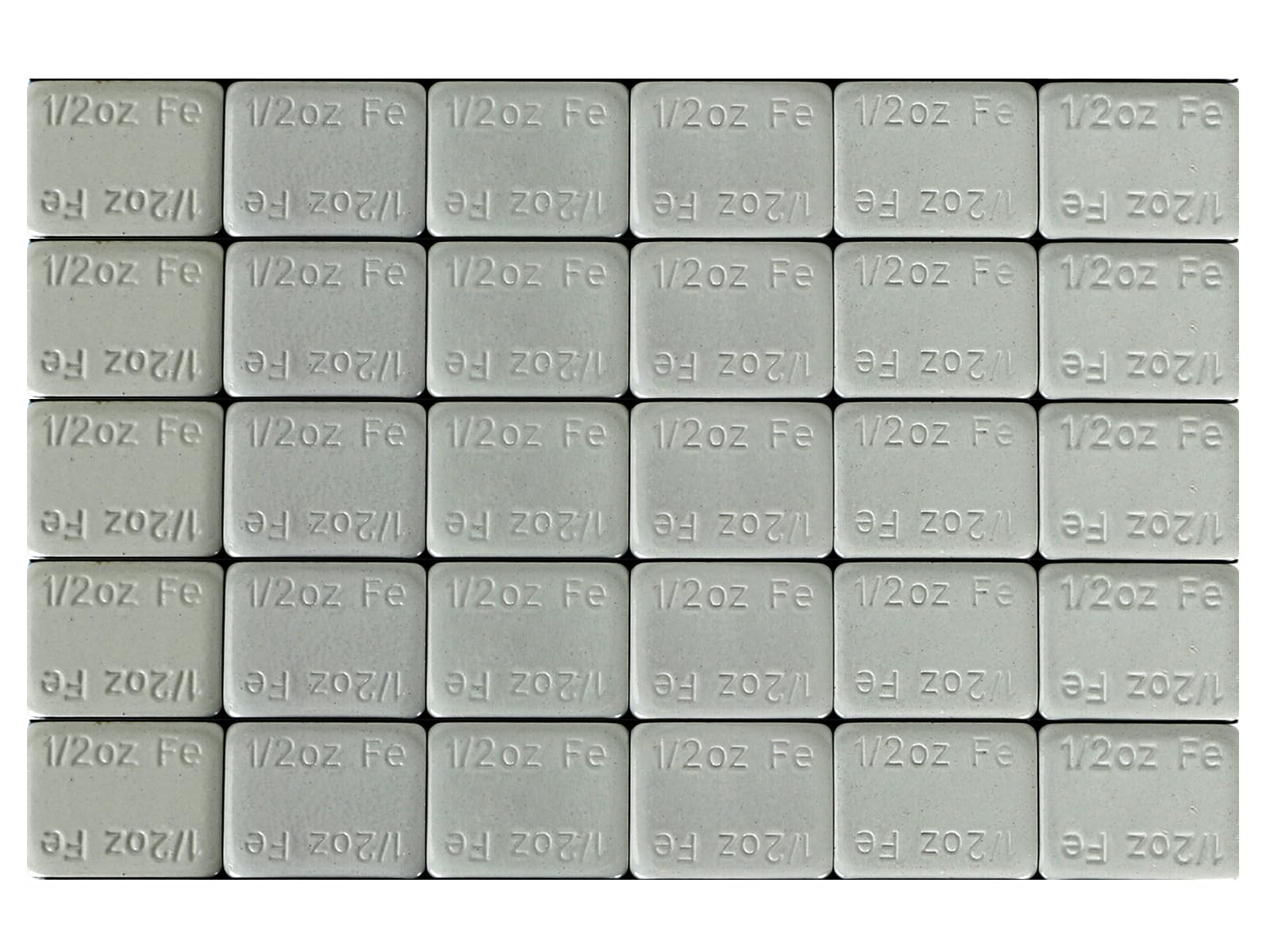 EASYBERG 1/2 oz Stick-On Wheel Weights (90 oz/Box, 180pcs) - Low Profile Tire Balancing Weights for Cars, Trucks, SUVs & Motorcycles - Perfect for Smooth Rides & Vibration-Free Driving