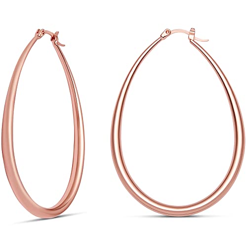 Rose Gold Plated / 2.2 in - MEDIUM