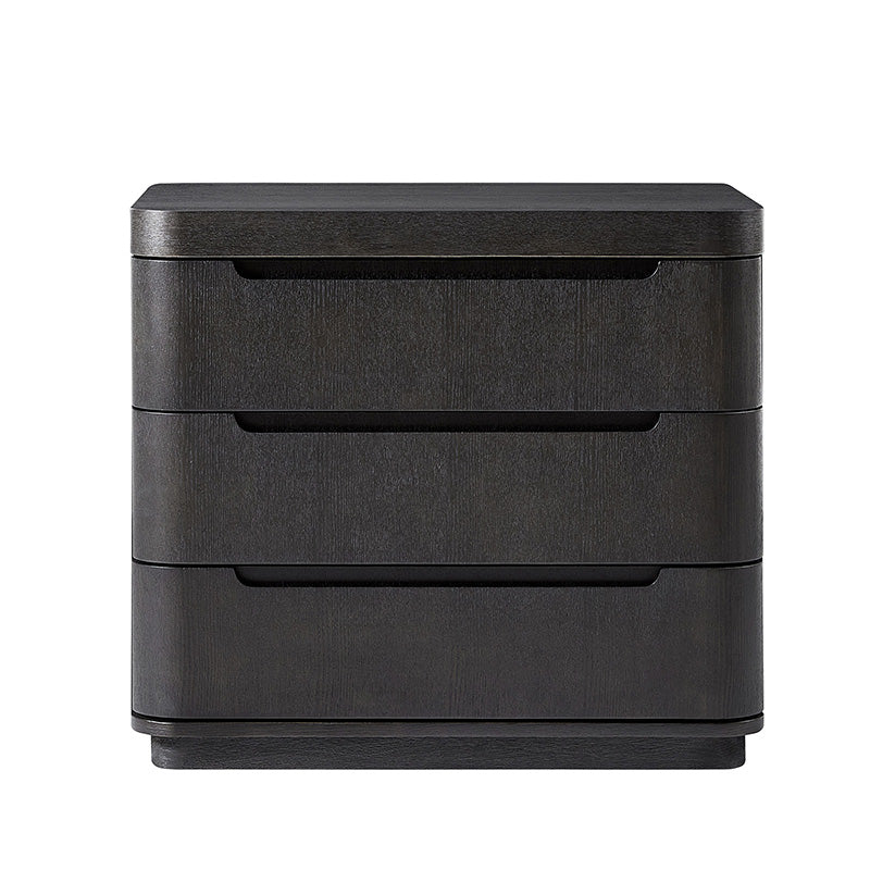 Yolanda Large 3 Drawer Nightstand with Hidden Storage - Modern Bedside Table with Optional Styles - Perfect for Bedroom, Guest Room, or Small Space Organization