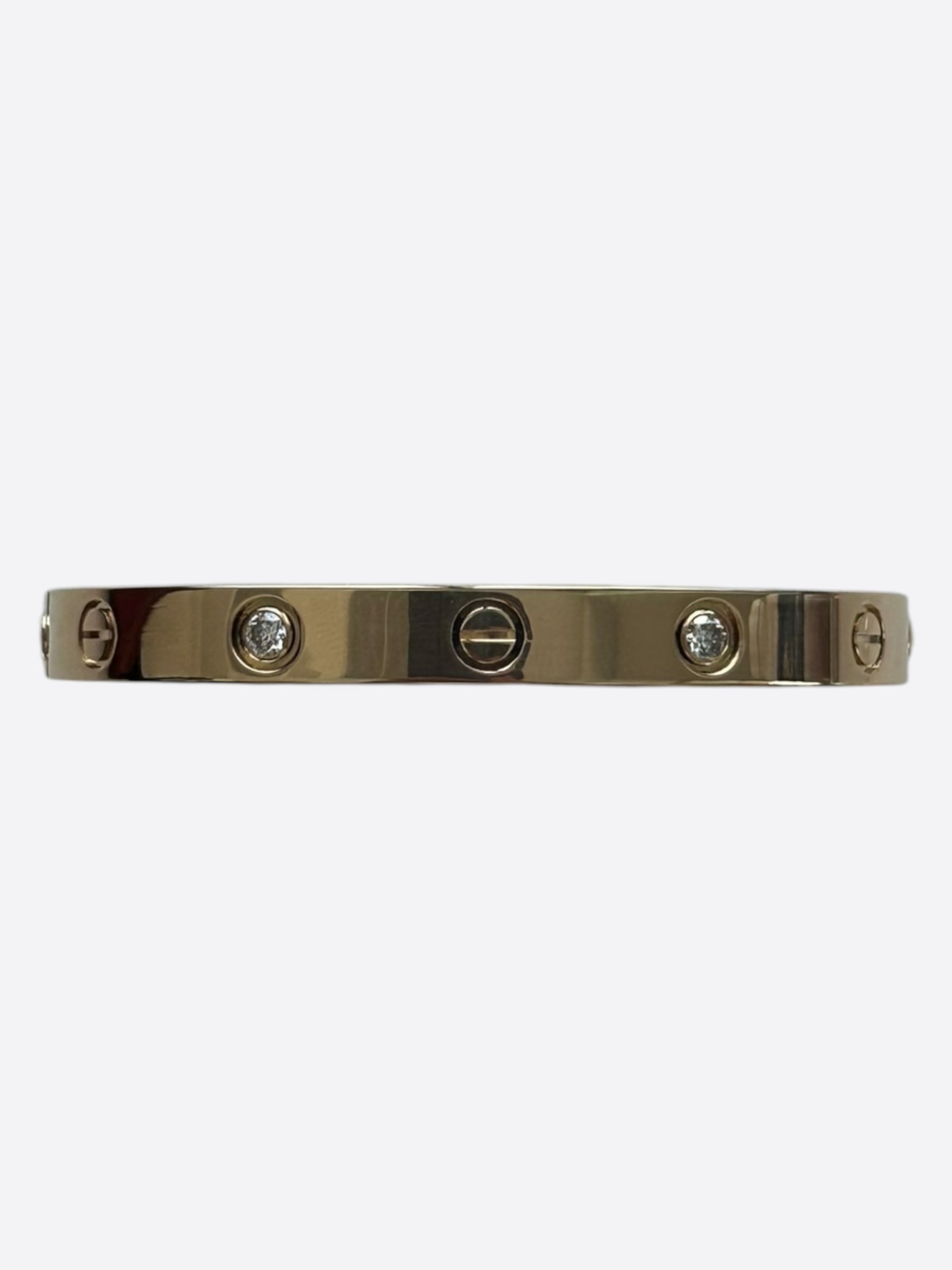 Cartier Love Bracelet in 18K Yellow Gold with Diamonds - Luxury Jewelry for Women, Anniversary & Wedding Gift, Perfect for Special Occasions
